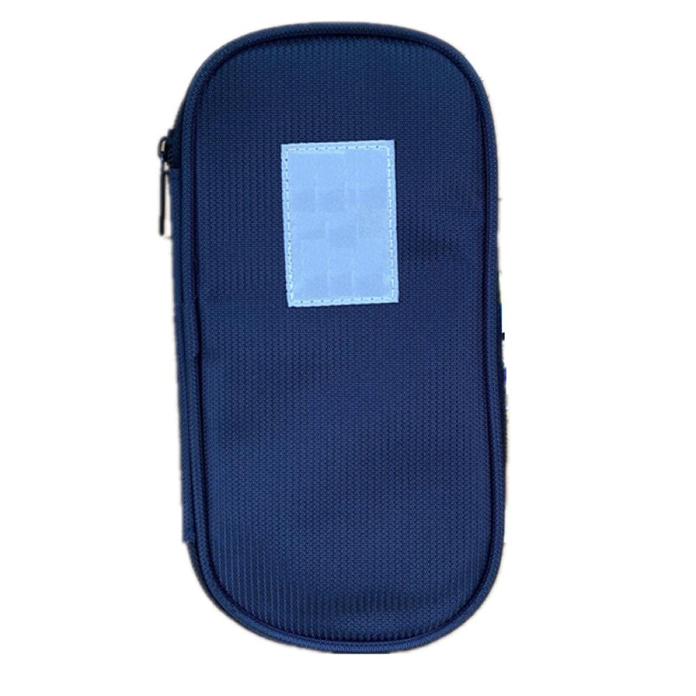 Premium Canvas Zipper Pencil Case - Large Capacity School Supplies Organizer for Students, Artists & Office Use | Durable & Stylish Green Pencil Pouch for Pens, Markers, Art Tools & Stationery Storage