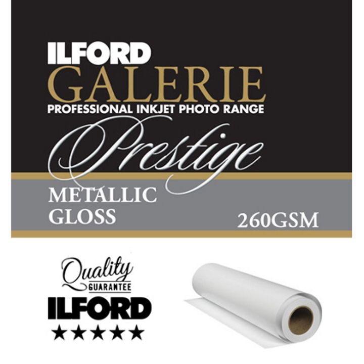 Ilford Galerie Metallic Gloss Photo Paper - 260gsm, 44