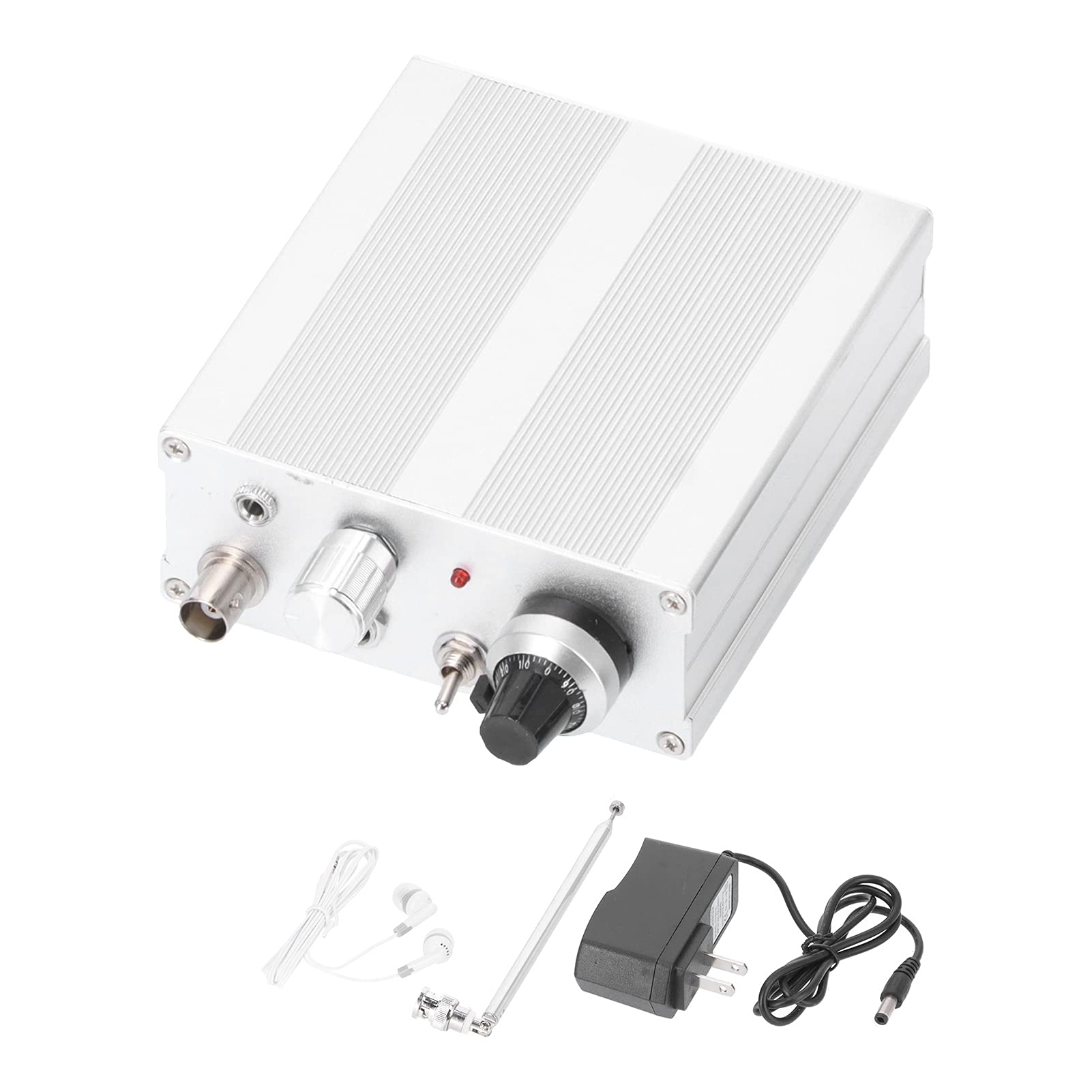 Aviation AM Portable Air Band Receiver with Adjustable US Plug 100-240V - Perfect for Pilots, Aviation Enthusiasts & Emergency Communication