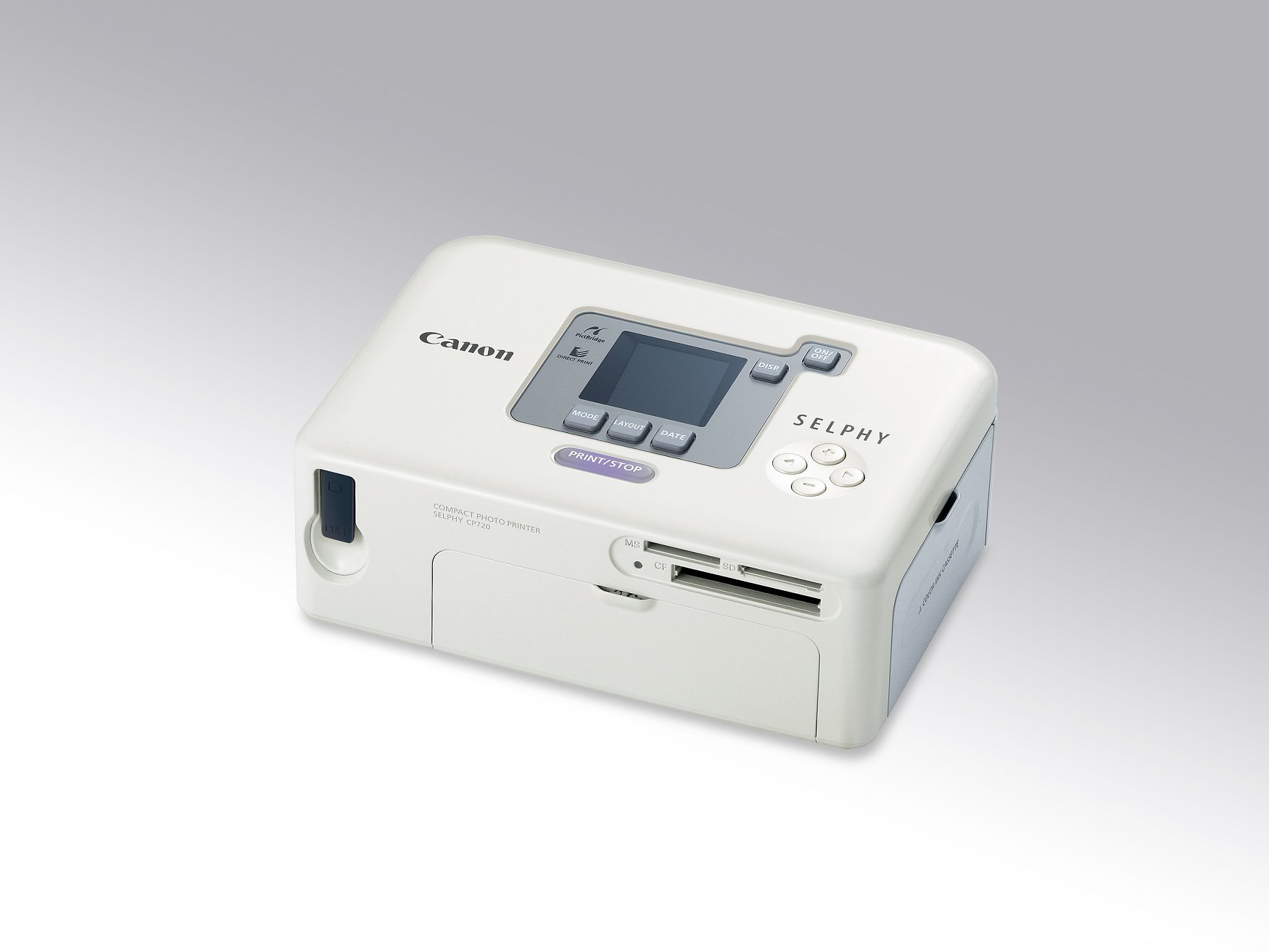 Canon Selphy CP720 Compact Photo Printer - Print High-Quality 4x6 Photos at Home, Ideal for Family Memories, Travel Photos & DIY Scrapbooking