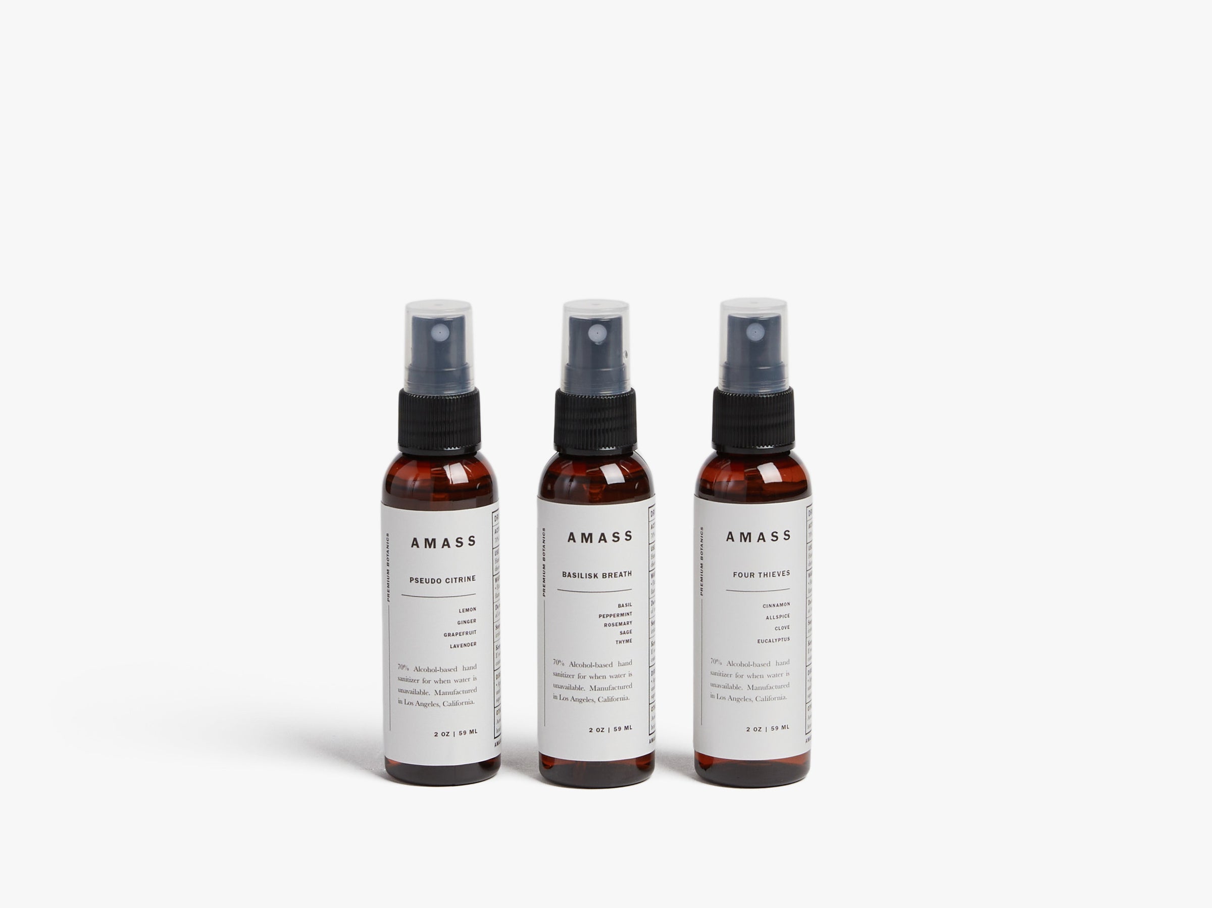 Premium Sanitizer Sampler Kit - Travel Size Hand Sanitizer Set for Home, Office & On-The-Go Use