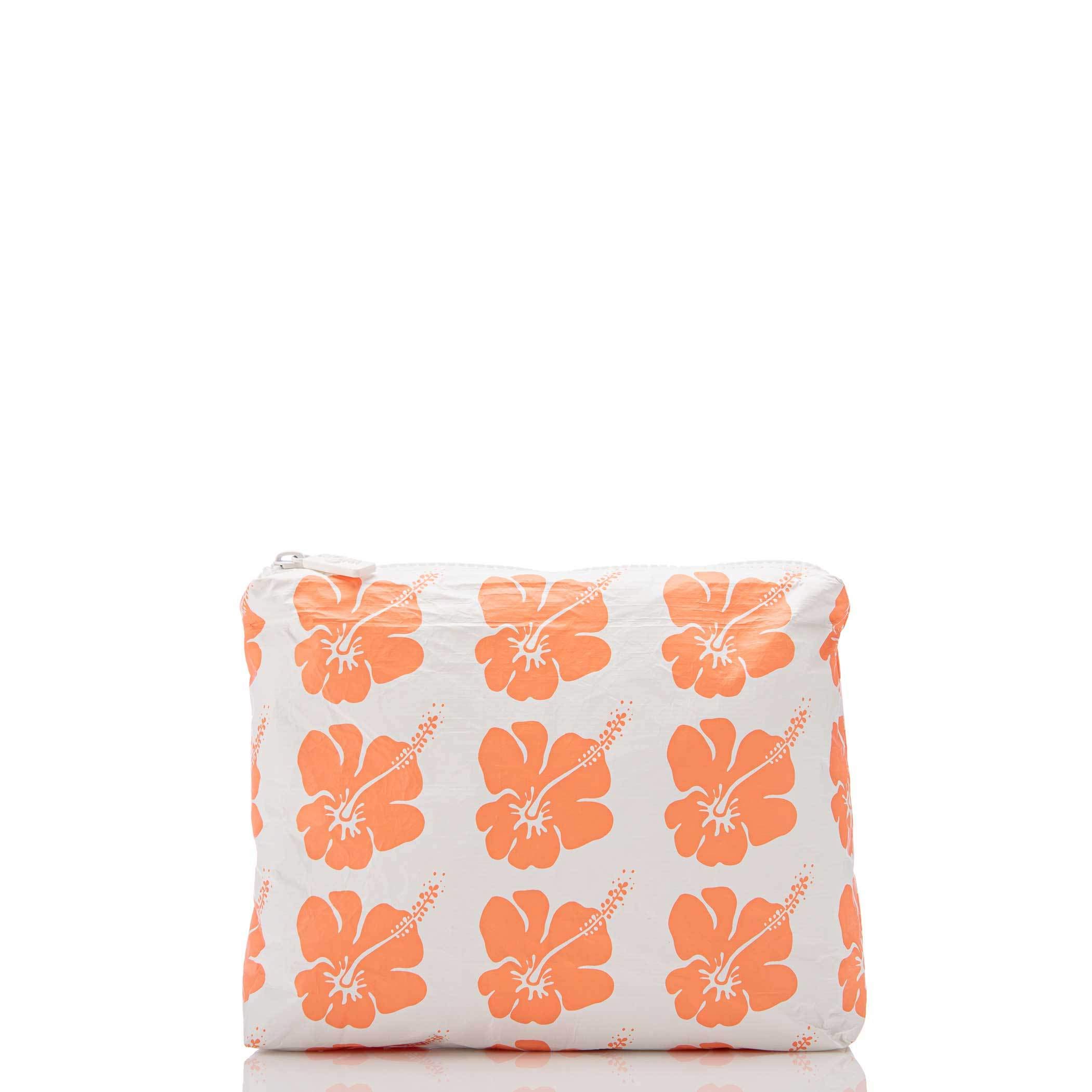 ALOHA Collection Small Splash-Proof Travel Pouches - Waterproof Cosmetic Bags for Toiletries, Makeup & Jewelry - Perfect for Beach, Gym & Airplane Travel Accessories