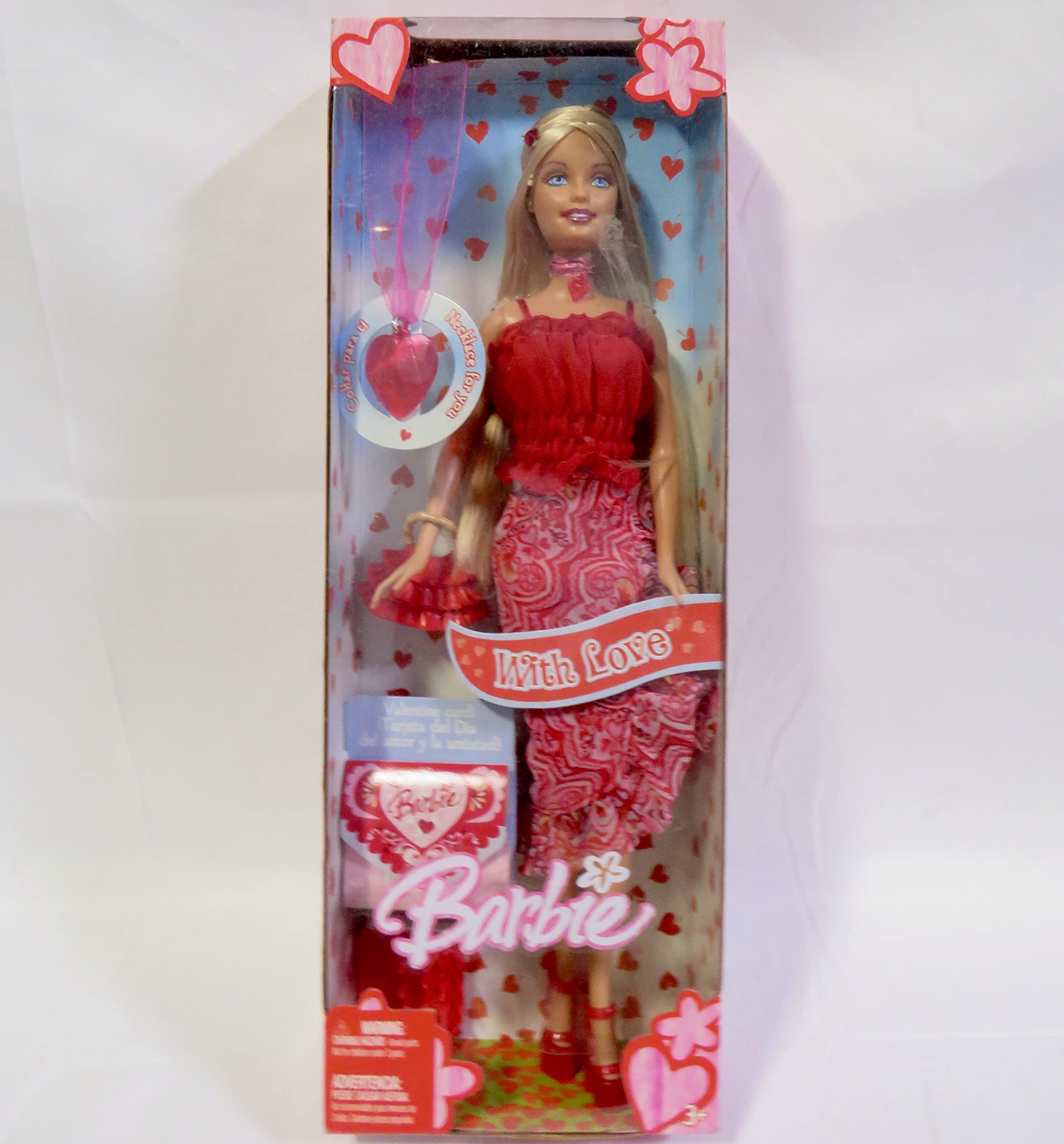 Barbie Valentine's Day Doll with Red Hearts - Perfect Gift for Kids, Collectors & Romantic Occasions | Birthday, Anniversary & Love Celebrations
