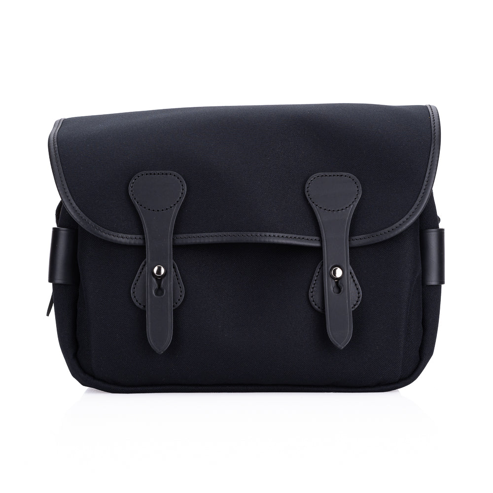 Billingham SL2 Camera Bag - Double Black - Waterproof & Durable DSLR/SLR Shoulder Bag for Photographers - Perfect for Travel, Hiking & Outdoor Photography