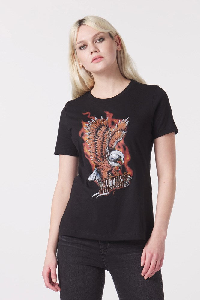 Metal Mulisha Soar Relaxed Tee - Men's Graphic T-Shirt for Casual Wear & Street Style | Comfortable Cotton Shirt for Everyday Outfits & Skateboarding
