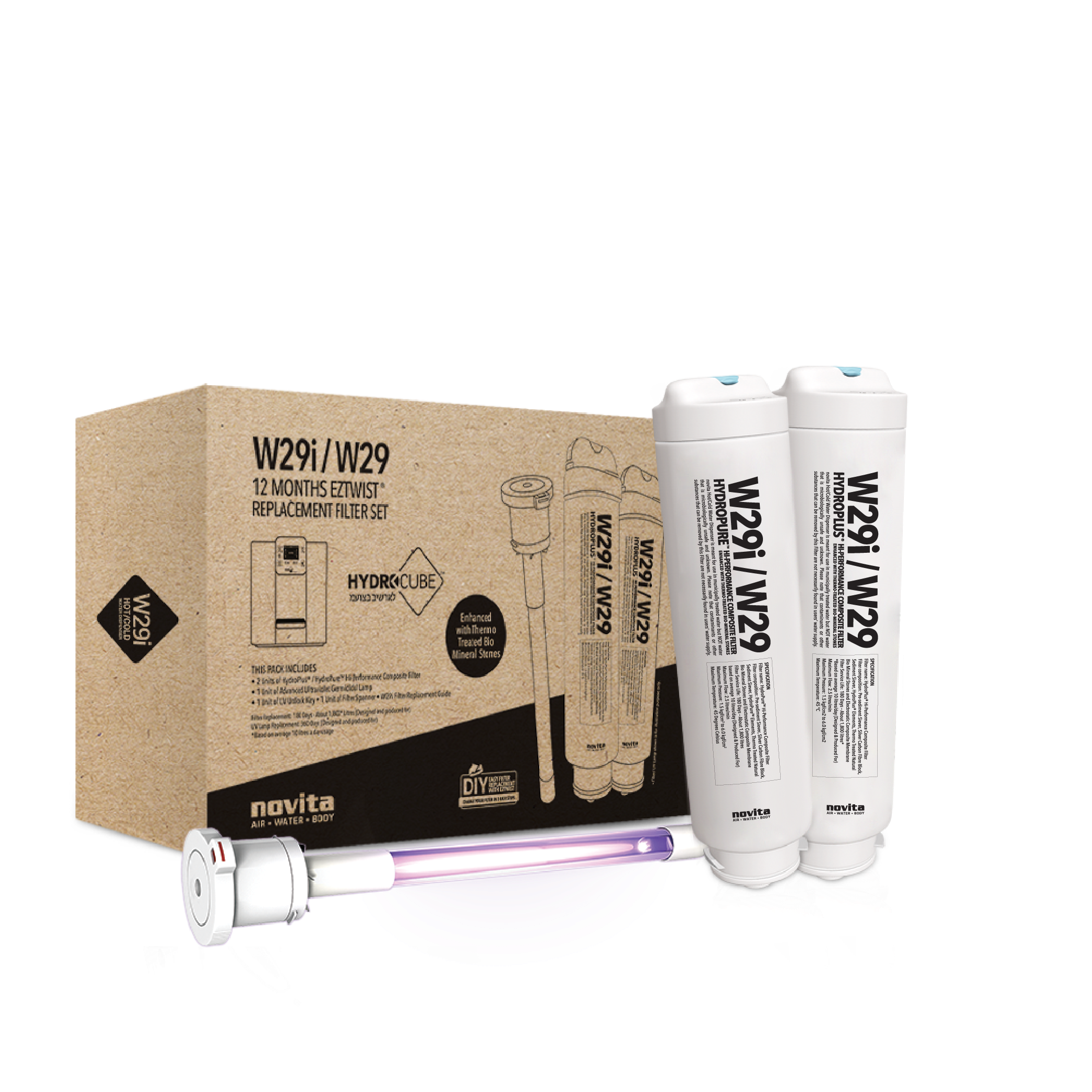W29/W29i Air Filter Replacement Pack - Compatible with Various Models - 3-Pack - Perfect for Home, Office, and HVAC Systems