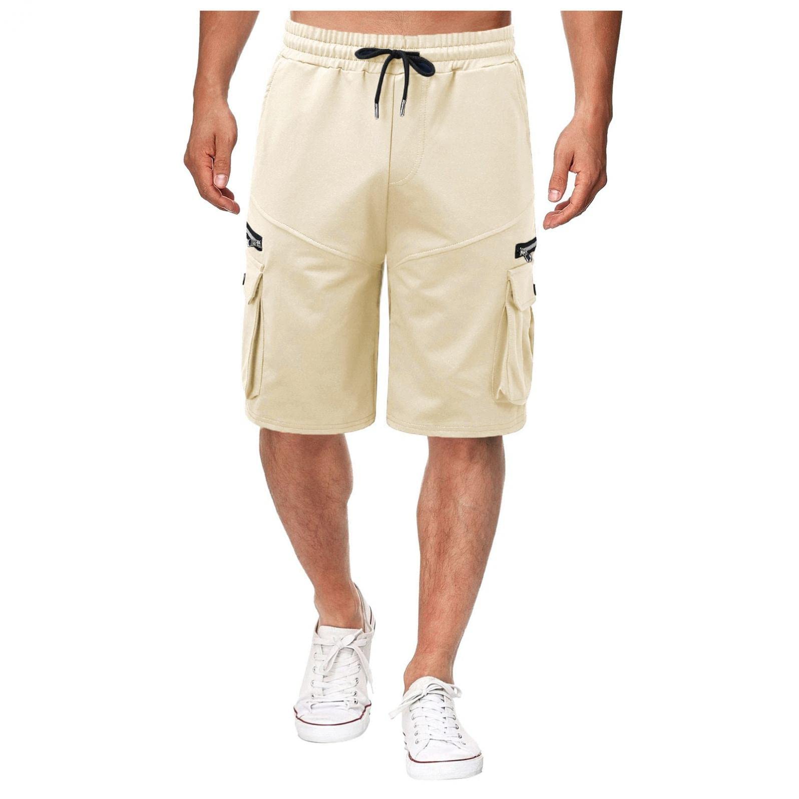 Men's Lightweight Stretch Cargo Shorts - Outdoor Hiking, Travel, Fishing & Golf Tactical Shorts for Men - Perfect for Adventure, Sports & Casual Wear