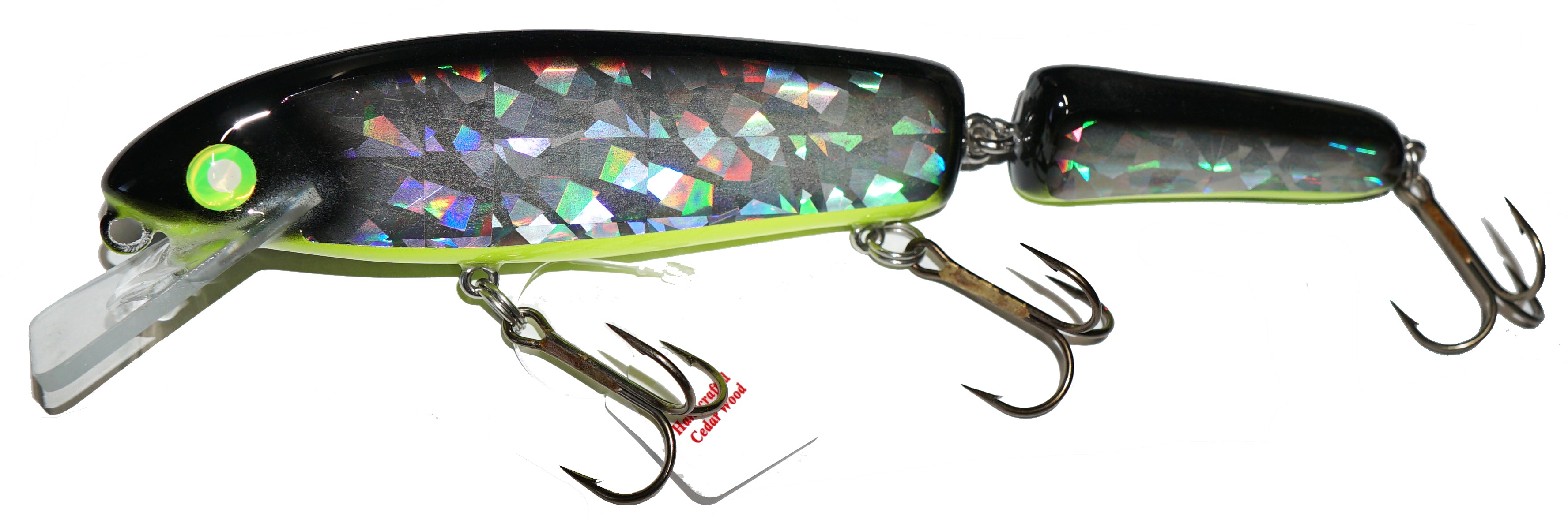 Big Fork Deep Twitch Darter Bait Crankbait Jointed Fishing Lure for Bass, Walleye & Pike - Perfect for Freshwater & Saltwater Angling