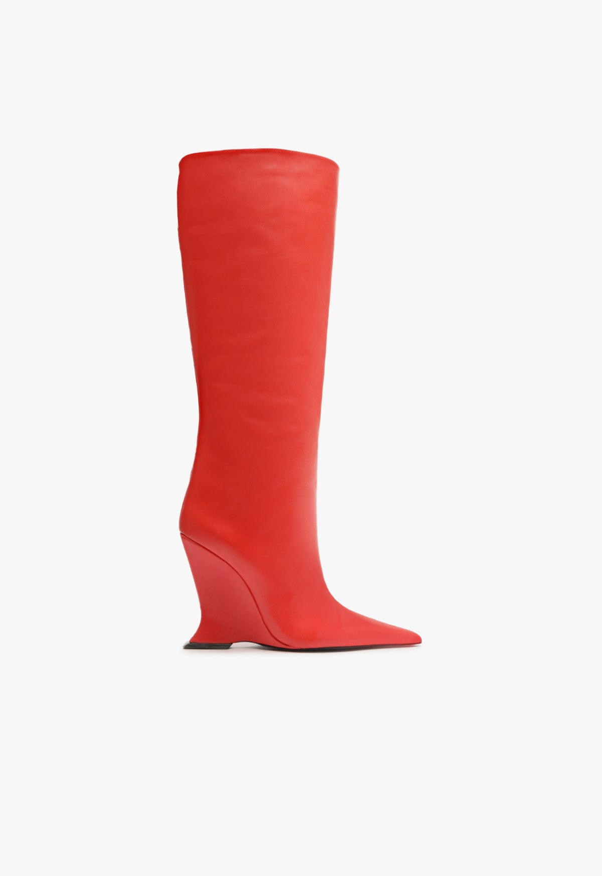 Siena Over The Knee High Heel Leather Boots for Women - 24mm Heel Height, Fashionable & Comfortable (Style S2203000060003) - Perfect for Parties, Date Nights & Evening Events