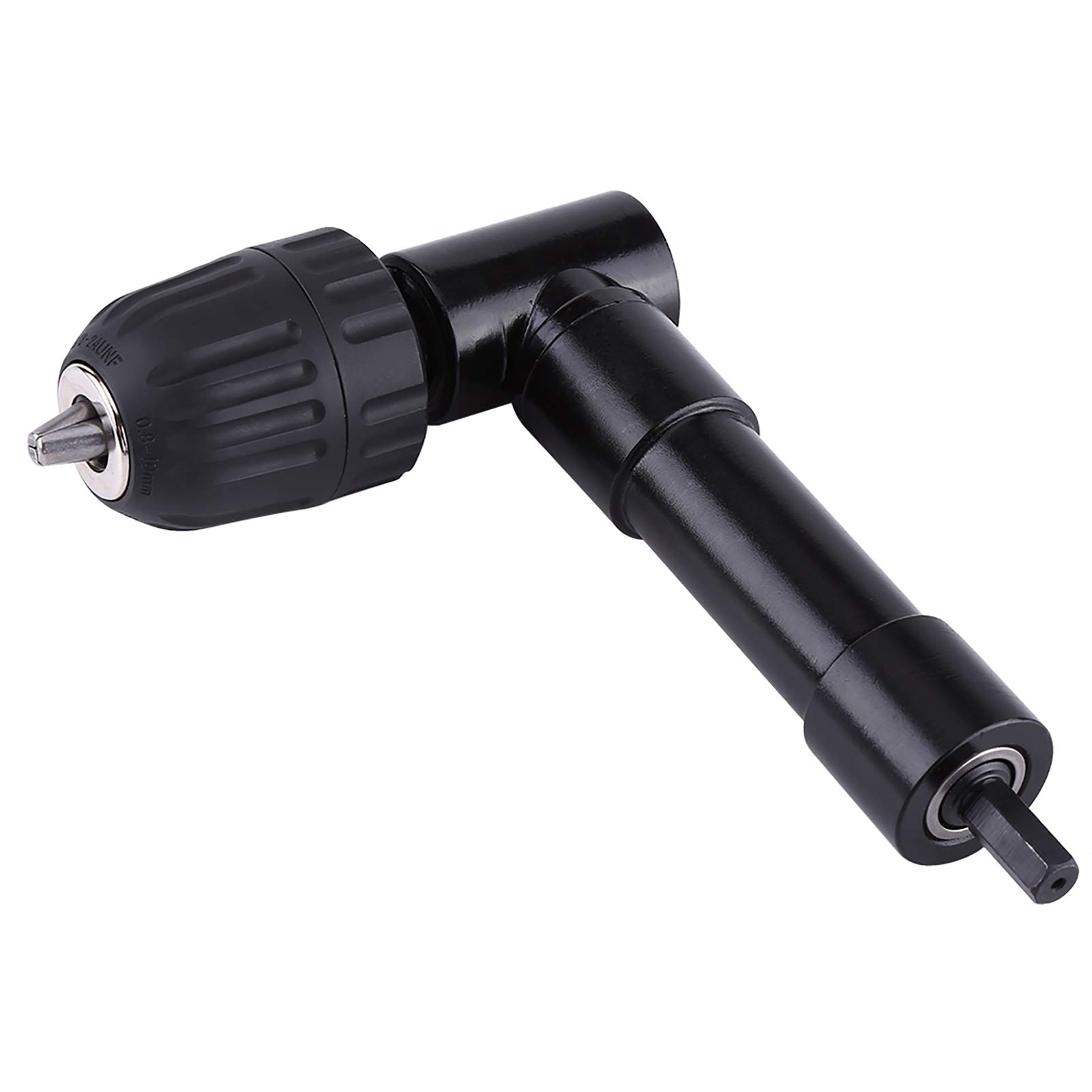 8mm Hex Shank Right Angle Drill Attachment Adapter - Quick Release Cordless Drill Accessory for Tight Spaces | Perfect for Electricians, Plumbers & DIY Home Improvement Projects