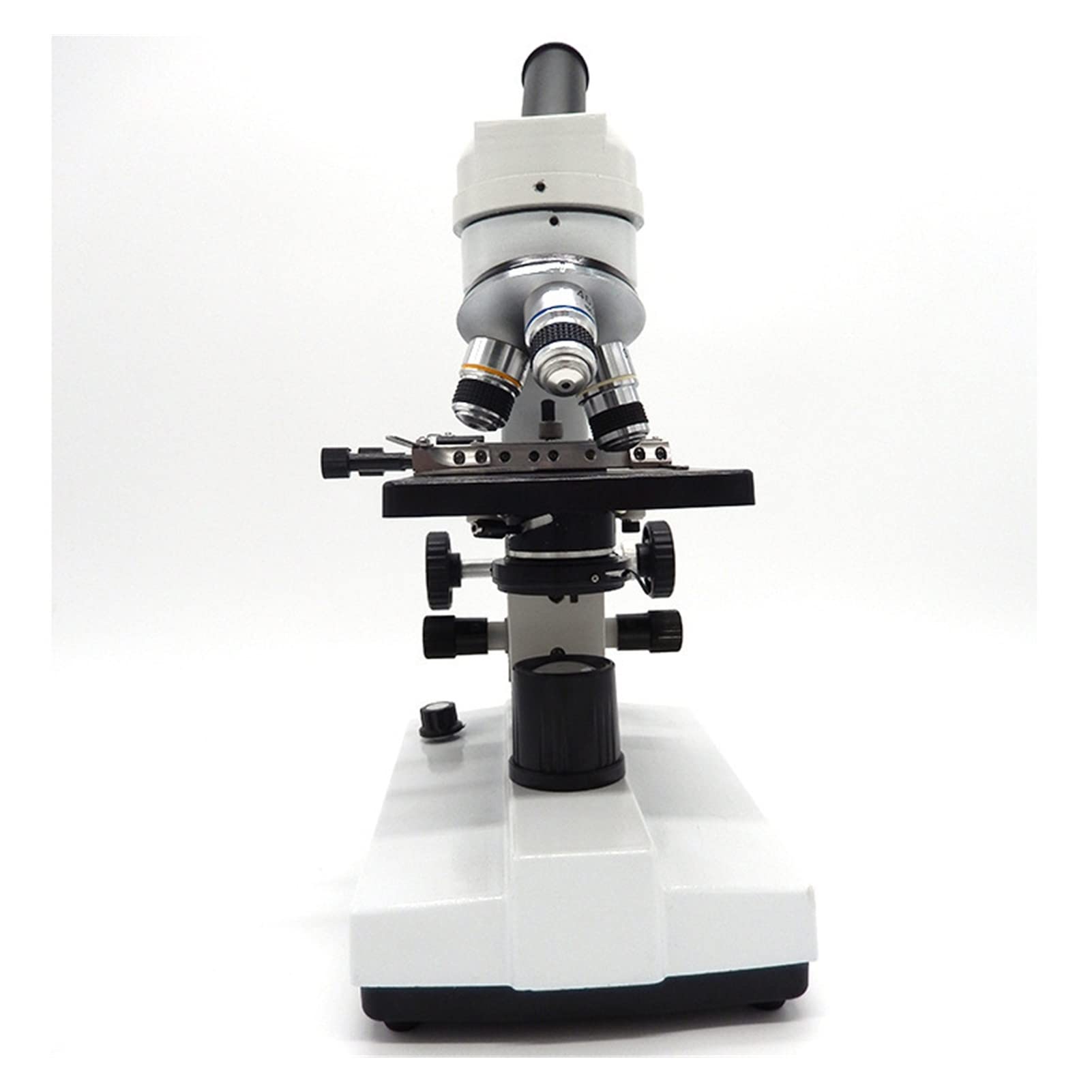 WHY-YUE 1600X Microscope for Kids, Students & Adults - Biological Microscope with LED Illumination for School Labs, Home Education, Science Experiments | Perfect for Viewing Mites, Sperm, Aquatic Life & Animal Husbandry Studies