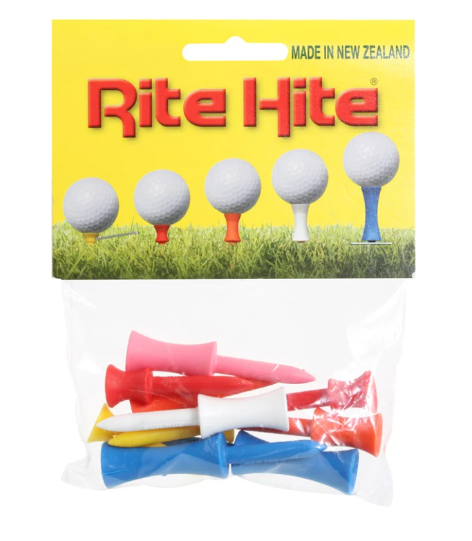 Premium Golf Tees for Men & Women - 100 Pack Wooden Golf Tees with Carrying Case - Perfect for Driving Range, Practice & Tournament Play