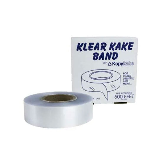 KOPYKAKE Clear Acetate Cake Band - 2 Inch Tall Baking Strips for Perfect Layer Cakes | Ideal for Professional Bakers & Home Baking
