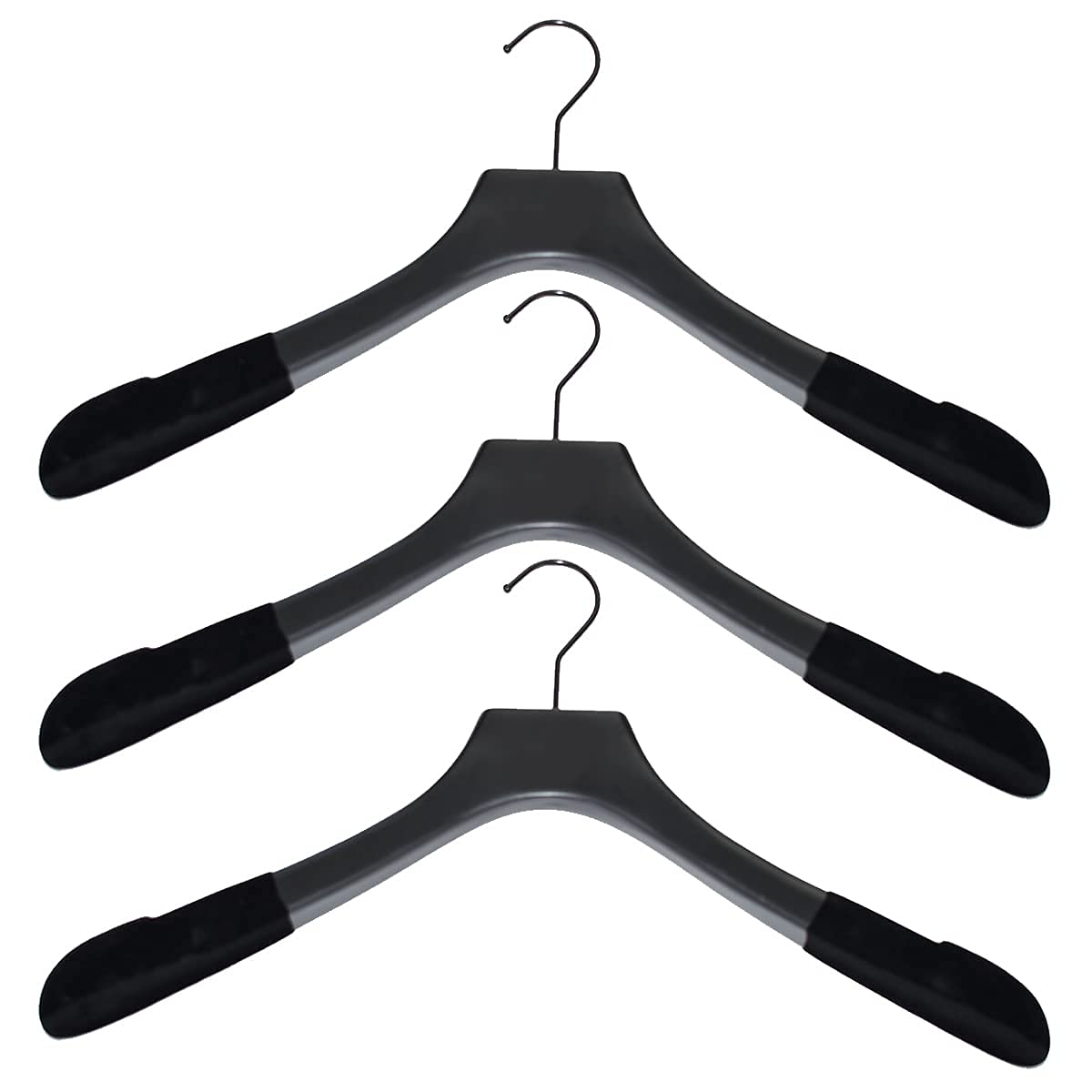 Premium Wooden Clothes Hangers Set - Heavy Duty Velvet Flocked Pants, Skirt & Coat Hangers - Non-Slip, Space Saving Slim Design (6 Pack, Mahogany Matte with Black Velvet) - Perfect for Closet Organization & Luxury Wardrobe Storage