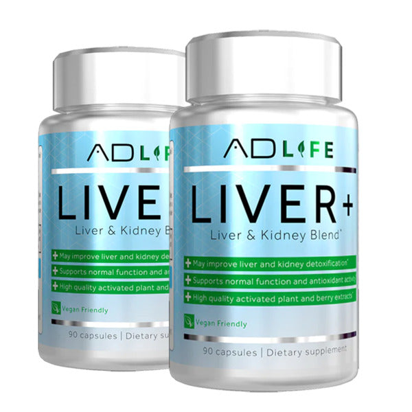 AD Life Liver Support Supplement - 90 Capsules for Detox & Liver Health - Supports Digestion & Energy - Ideal for Daily Wellness & Detox Routine