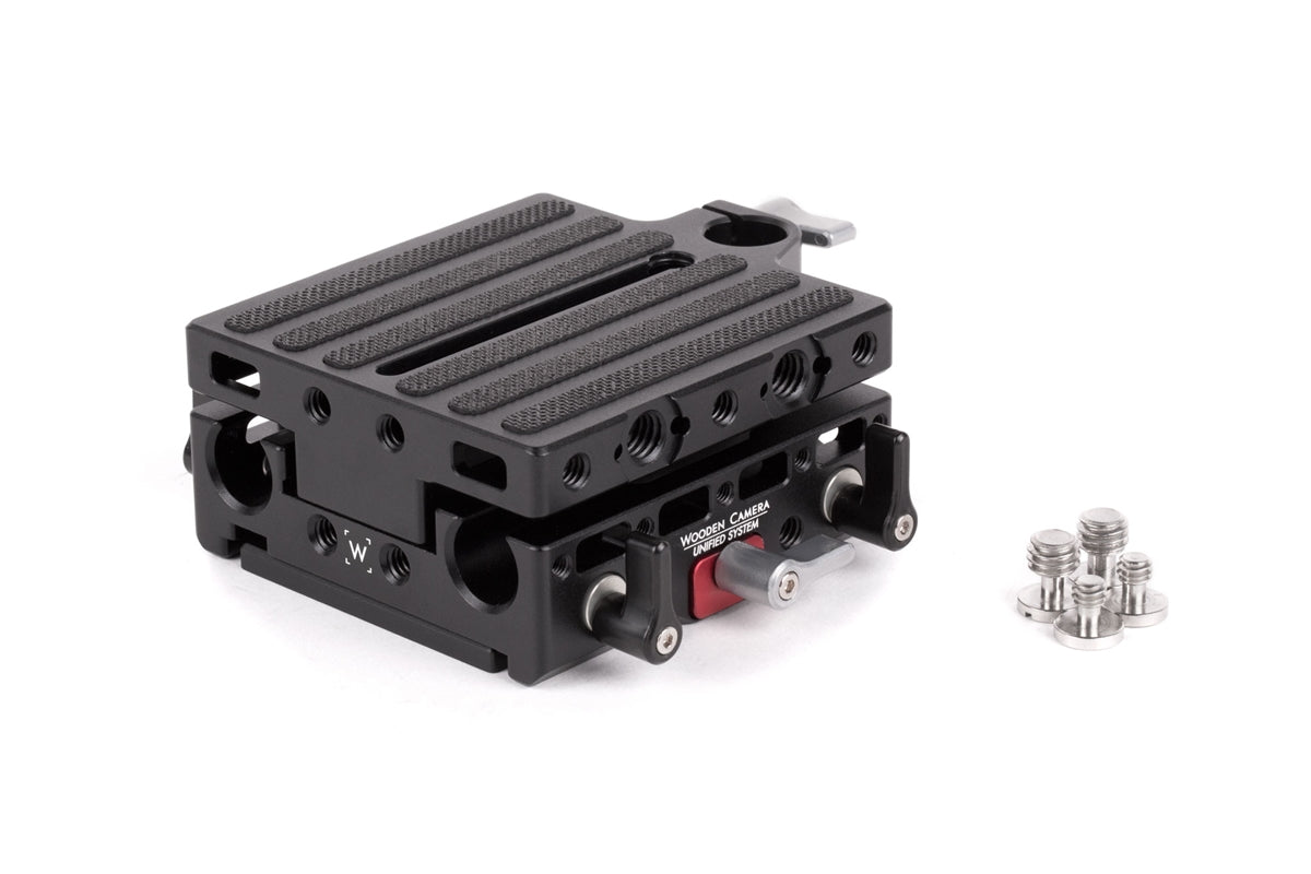 Universal Camera Baseplate for Sony FS5, Panasonic EVA1, VariCam LT & 35 - Professional Rigging Solution for Film & Documentary Production
