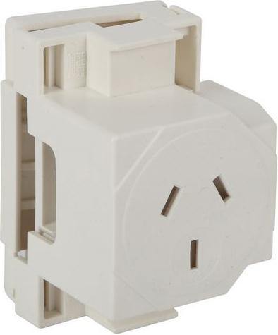 413 Surface Socket Quick Connect - Easy-to-Install Electrical Outlet for Home & Office - Perfect for DIY Projects, Renovations, and Workspace Setups