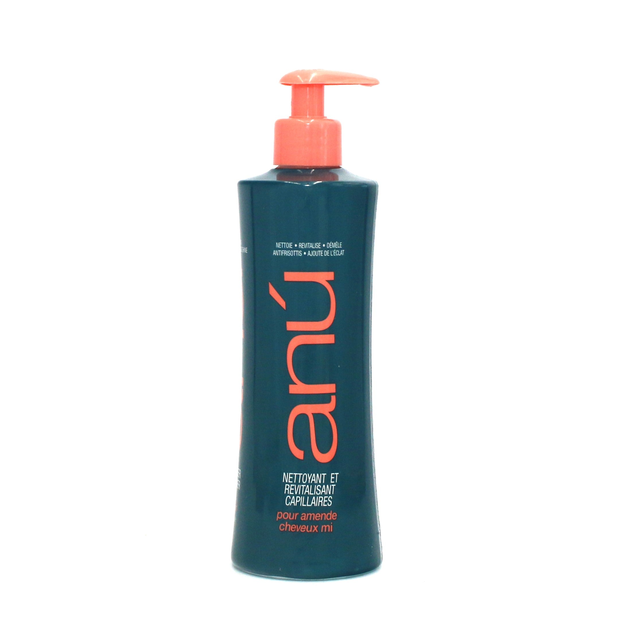 Anu Hair Cleanser and Conditioner Set - 16 oz Anti-Frizz Shampoo & Conditioner for Smooth, Shiny Hair - Perfect for Dry, Damaged, and Curly Hair Care at Home or Salon