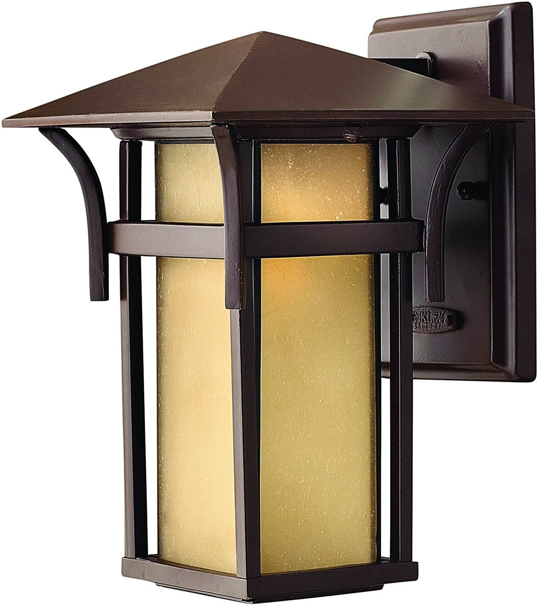 11H Harbor 1 Light LED Outdoor Wall Light in Anchor Bronze - Waterproof Exterior Lighting for Porch, Patio, Garage & Entryway
