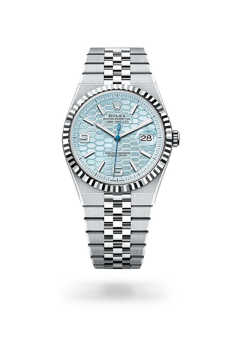 Rolex Datejust 40mm Platinum Men's Watch M127336-0001 | Luxury Timepiece for Business & Formal Occasions | Richter & Phillips Jewelers