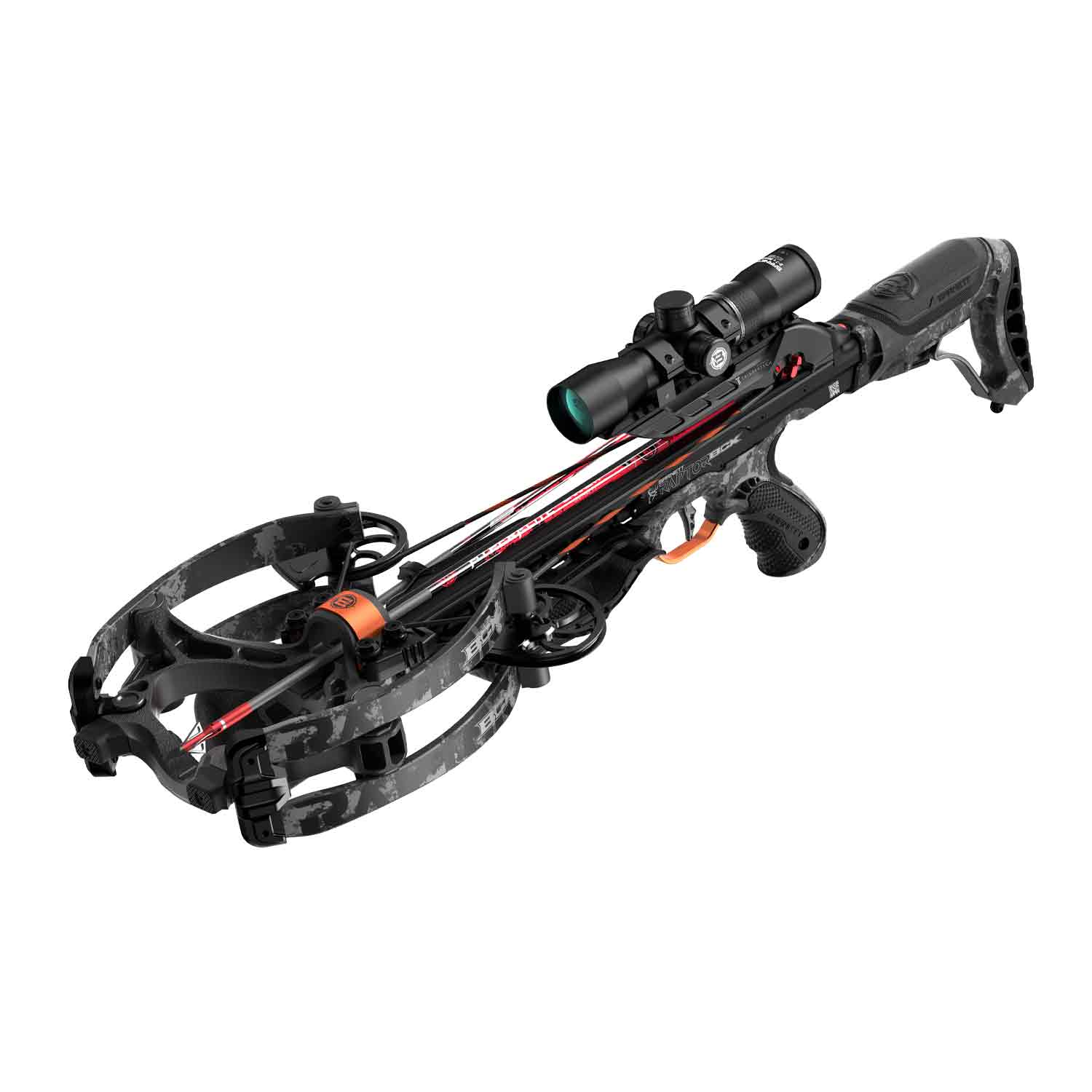 Barnett Hyper Raptor BCX Crossbow Package with Precision Reticle Scope - High Performance Hunting Crossbow for Deer & Big Game | Perfect for Outdoor Hunting & Target Practice
