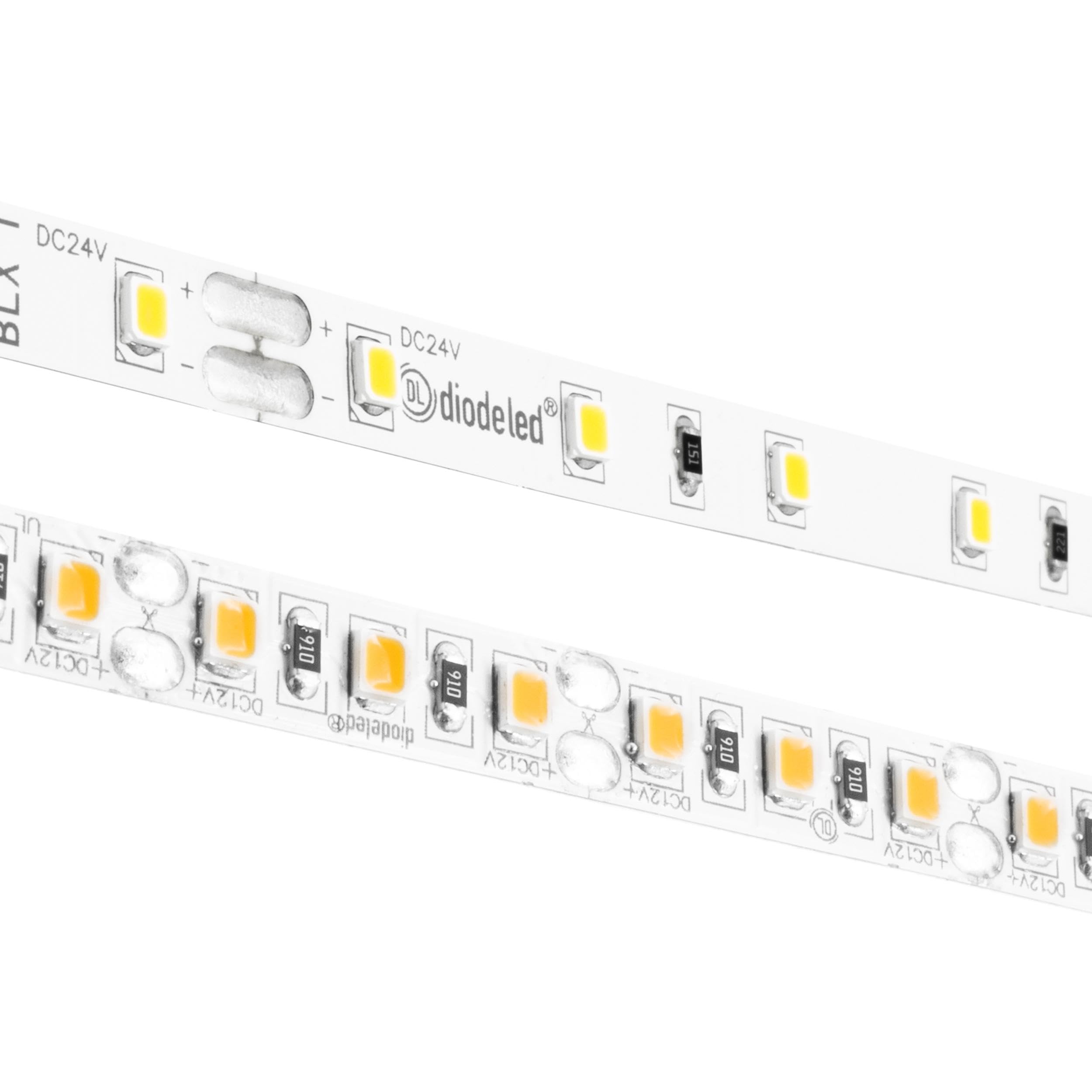 Blaze 300 LED Strip Lights 24V 3000K Warm White, 16.4ft Flexible LED Tape Light for Home Decor, Kitchen, Bedroom, Living Room, Cabinet Lighting