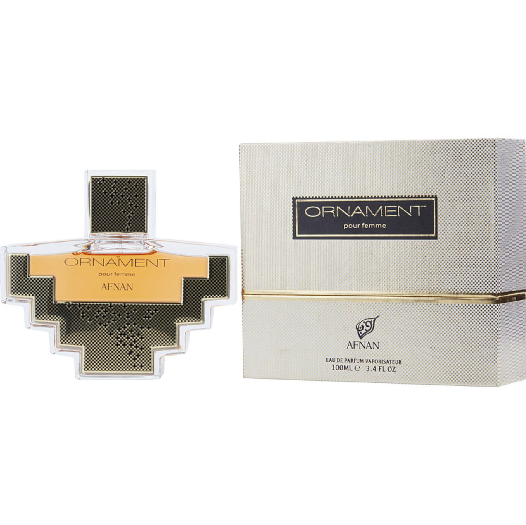 Afnan Ornament Pour Femme 100ML EDP Spray for Women - Long Lasting Floral Perfume for Daily Wear, Date Night & Special Occasions
