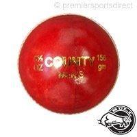 Premium Bull County Cricket Ball - Professional Grade Leather Cricket Ball for Matches & Training - Ideal for Cricket Games, Practice, and Sports Enthusiasts