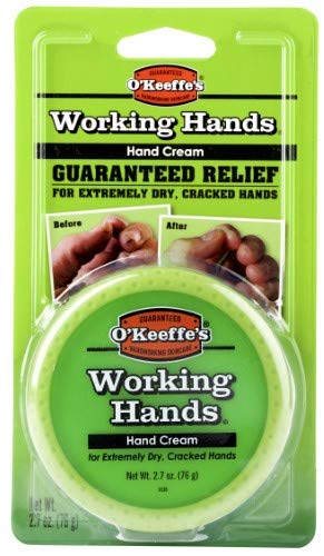 O'Keeffe's Working Hands Hand Cream - 16 Pack - Intense Moisturizing for Dry, Cracked Hands - Perfect for Mechanics, Gardeners & Healthcare Workers