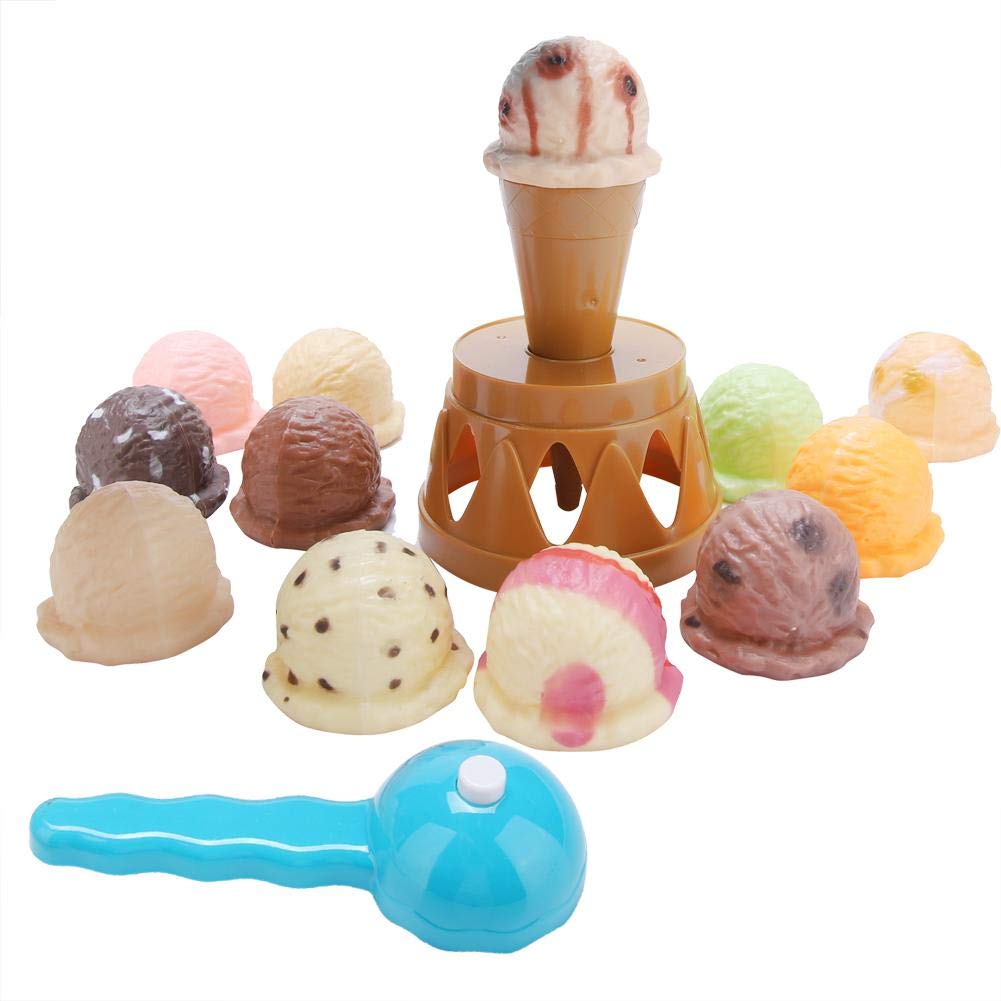 Vibrant Colorful Ice Cream Toy Set - Soft & Safe Play Food for Kids - Perfect for Pretend Play, Birthday Gifts & Preschool Learning Activities