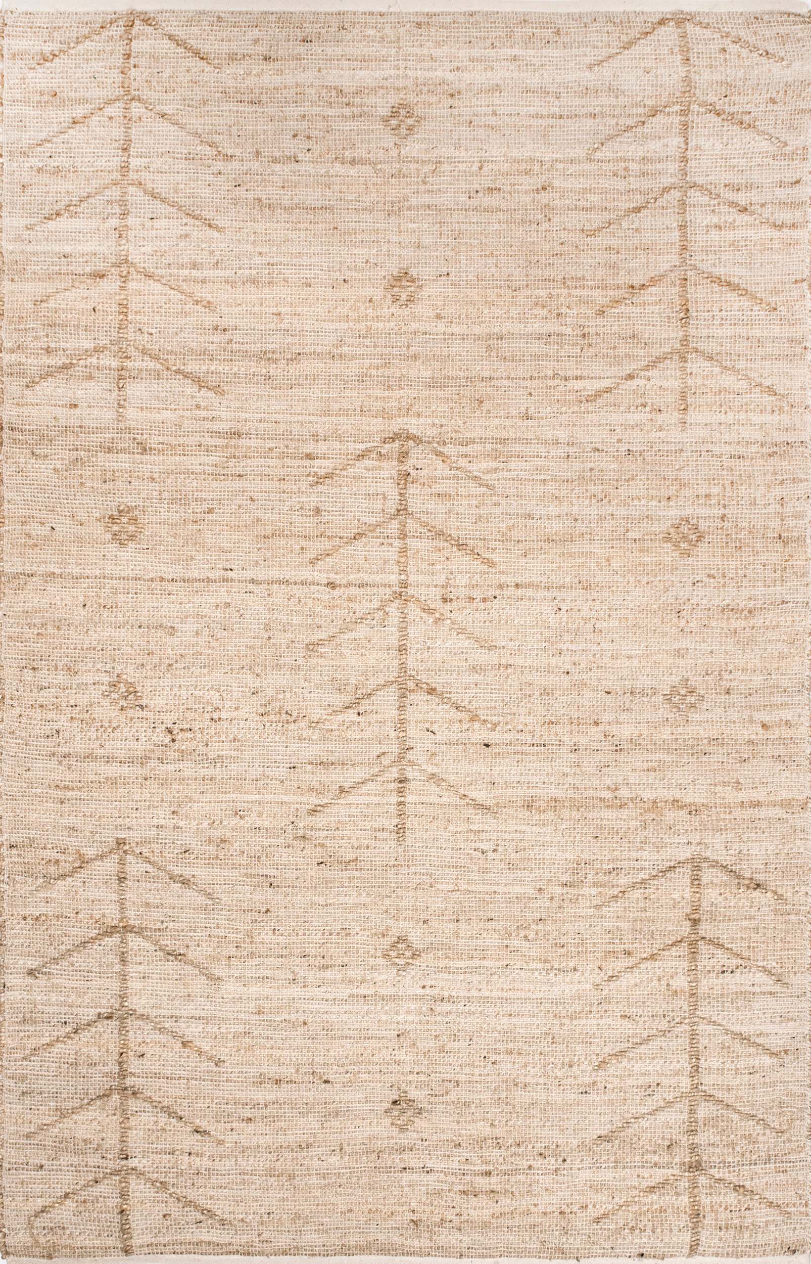 Natural Amaranth Jute Rug - Eco-Friendly Handwoven Floor Mat for Living Room, Bedroom & Boho Home Decor