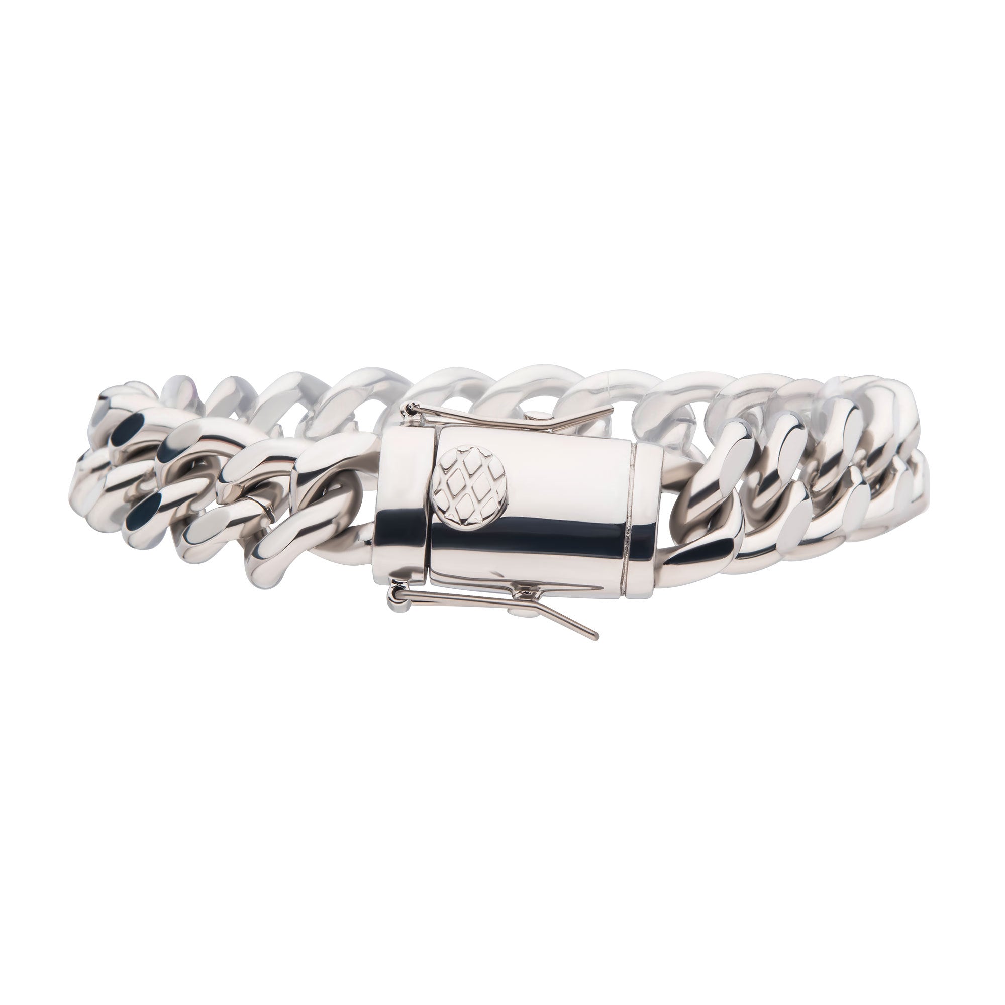 12mm Stainless Steel Miami Cuban Link Chain Bracelet for Men - Durable & Stylish Jewelry for Everyday Wear, Gifts & Special Occasions
