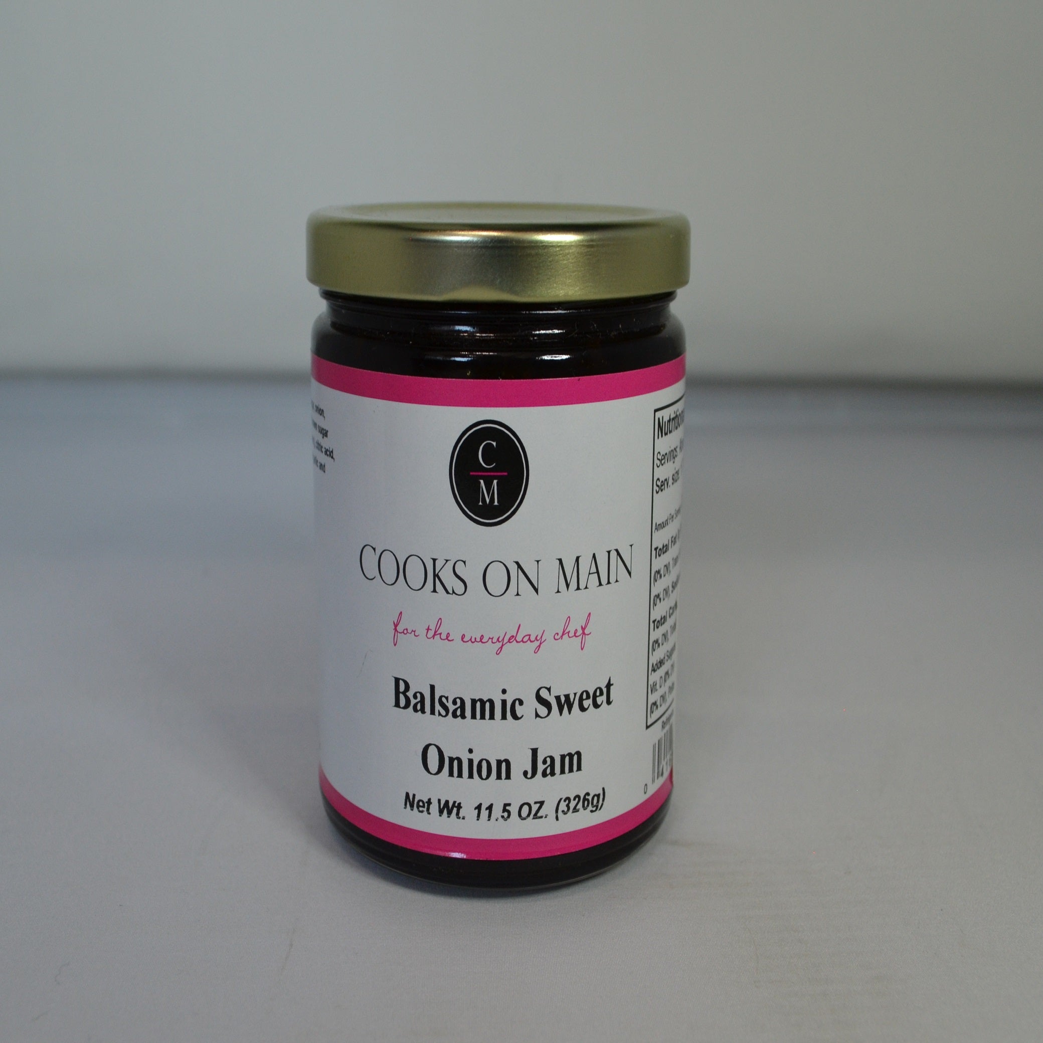 Gourmet Balsamic Sweet Onion Jam - Artisanal Italian Condiment for Charcuterie Boards, Cheese Platters & Grilled Meats