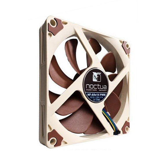 Noctua NF-A9x14 PWM 92x92x14mm Premium Quiet Cooling Fan - High Performance PC Case & CPU Cooler Replacement for Silent Computing & Gaming Rigs