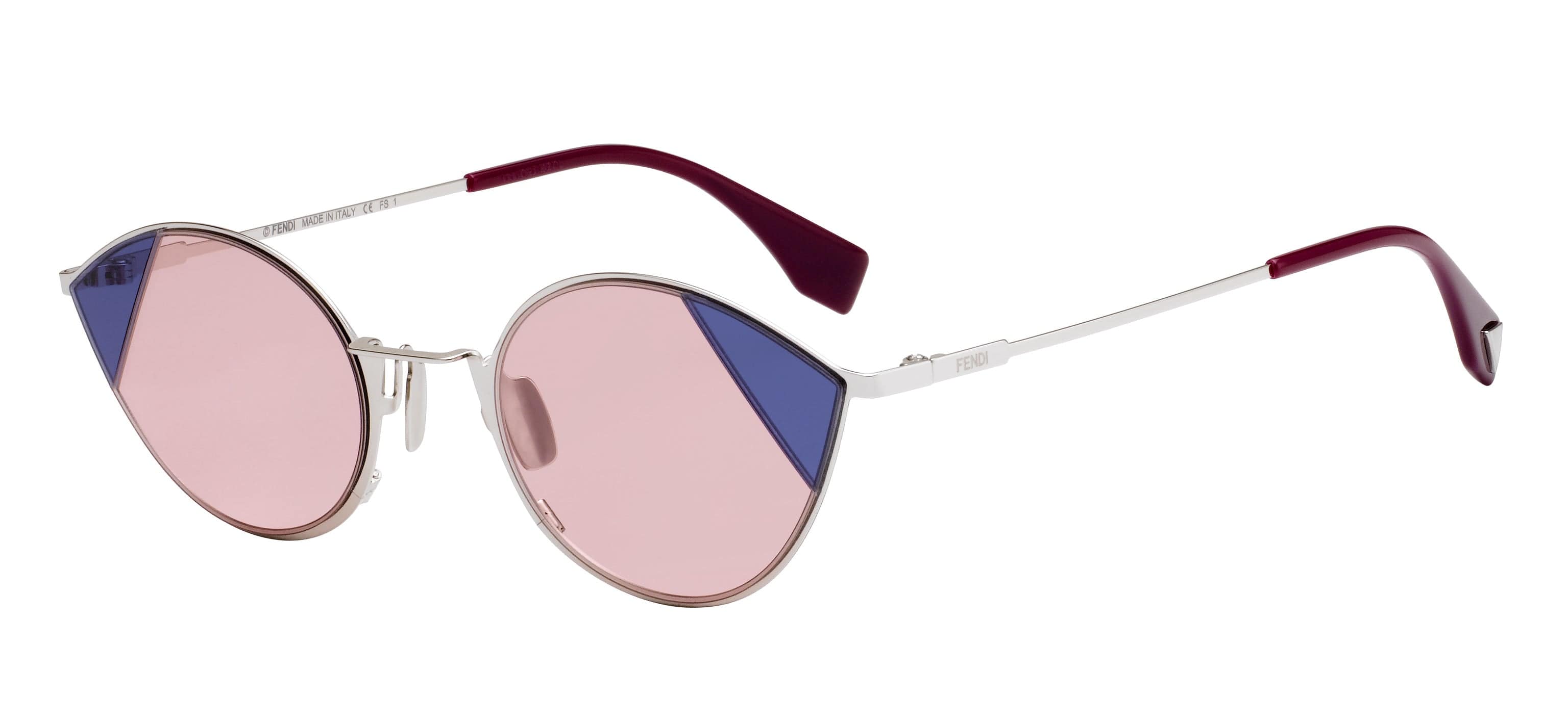 FENDI FF 0342/S AVB 5123 Sunglasses for Women - Luxury Designer Shades with UV Protection - Perfect for Beach, Driving & Outdoor Activities