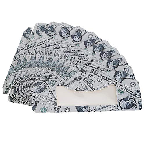 10PCS Lightweight False Eyelash Box with Blue Dollar Window Tray - Natural Looking Lashes for Daily Wear & Special Occasions