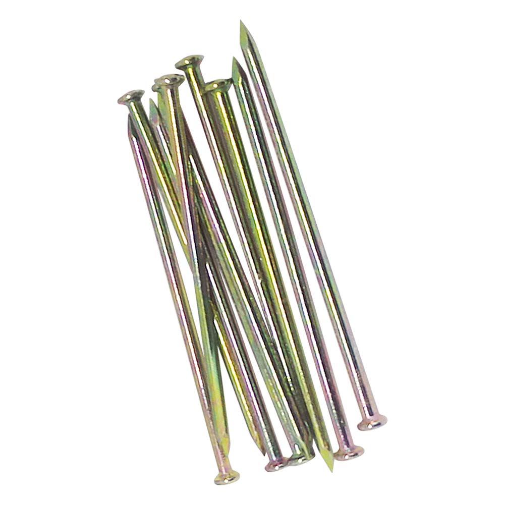 **20-130mm Steel Cement Nails - Hardened Ribbed Concrete Masonry Nails for Wood, Hard Walls & Photo Frames (19-960 Pcs) - Ideal for Construction, Hanging & DIY Projects**