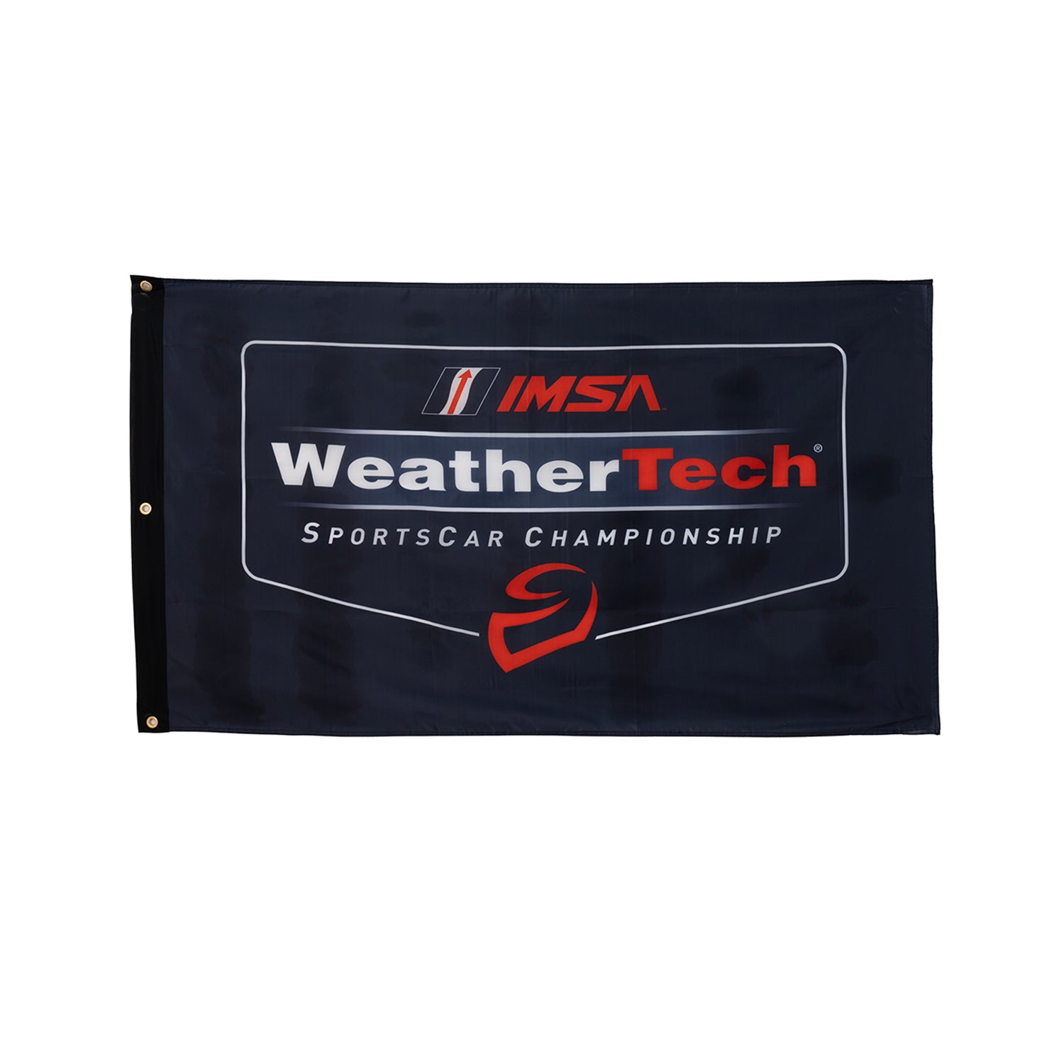 Premium WeatherTech 3x5 Black Flag - Durable All-Weather Outdoor Decoration for Homes, Cars & Events