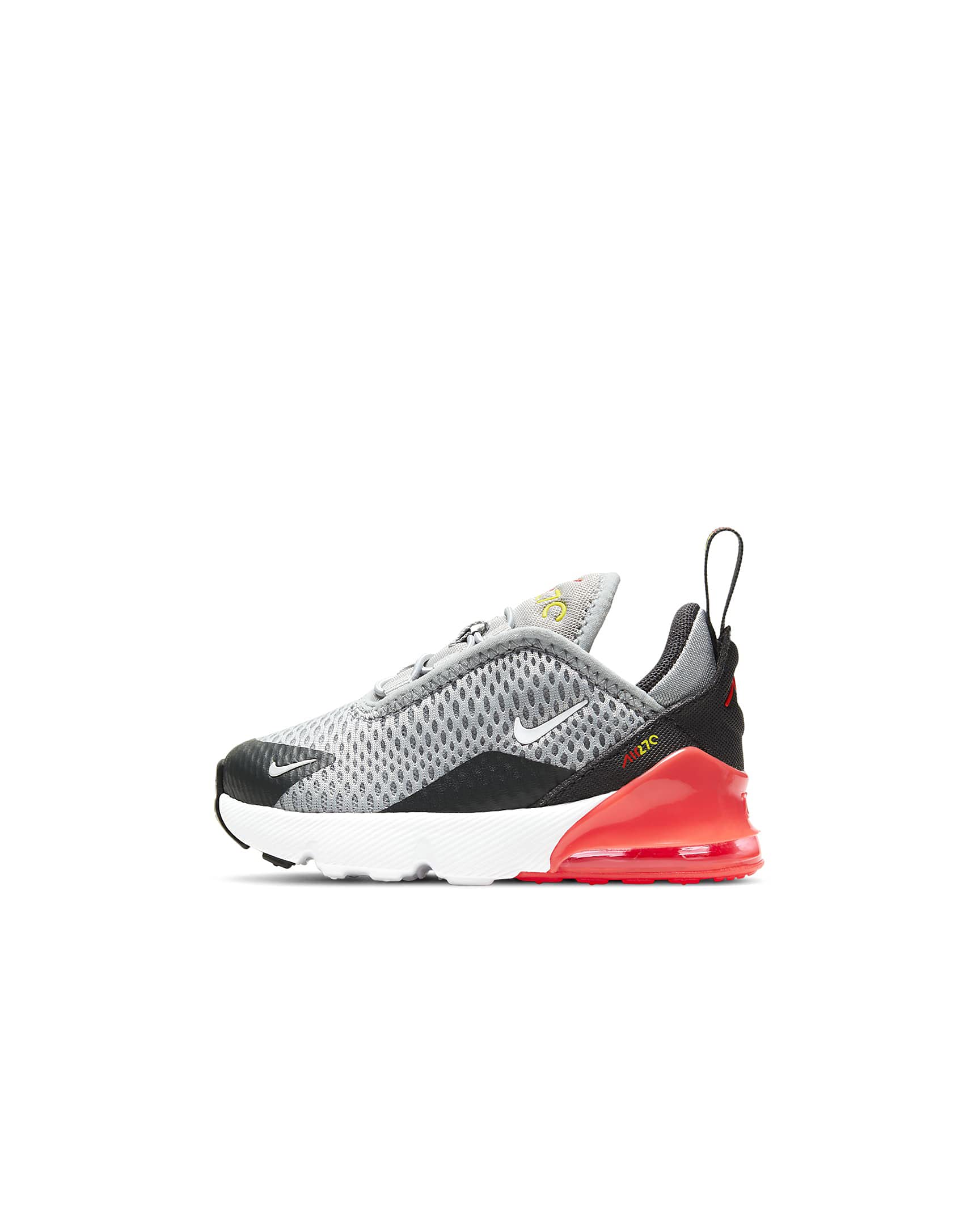 Nike Air Max 270 LT Toddler Shoes - Smoke Grey/White (DD1646 022) | Lightweight & Comfortable Sneakers for Kids - Perfect for Running, Playground & Everyday Wear