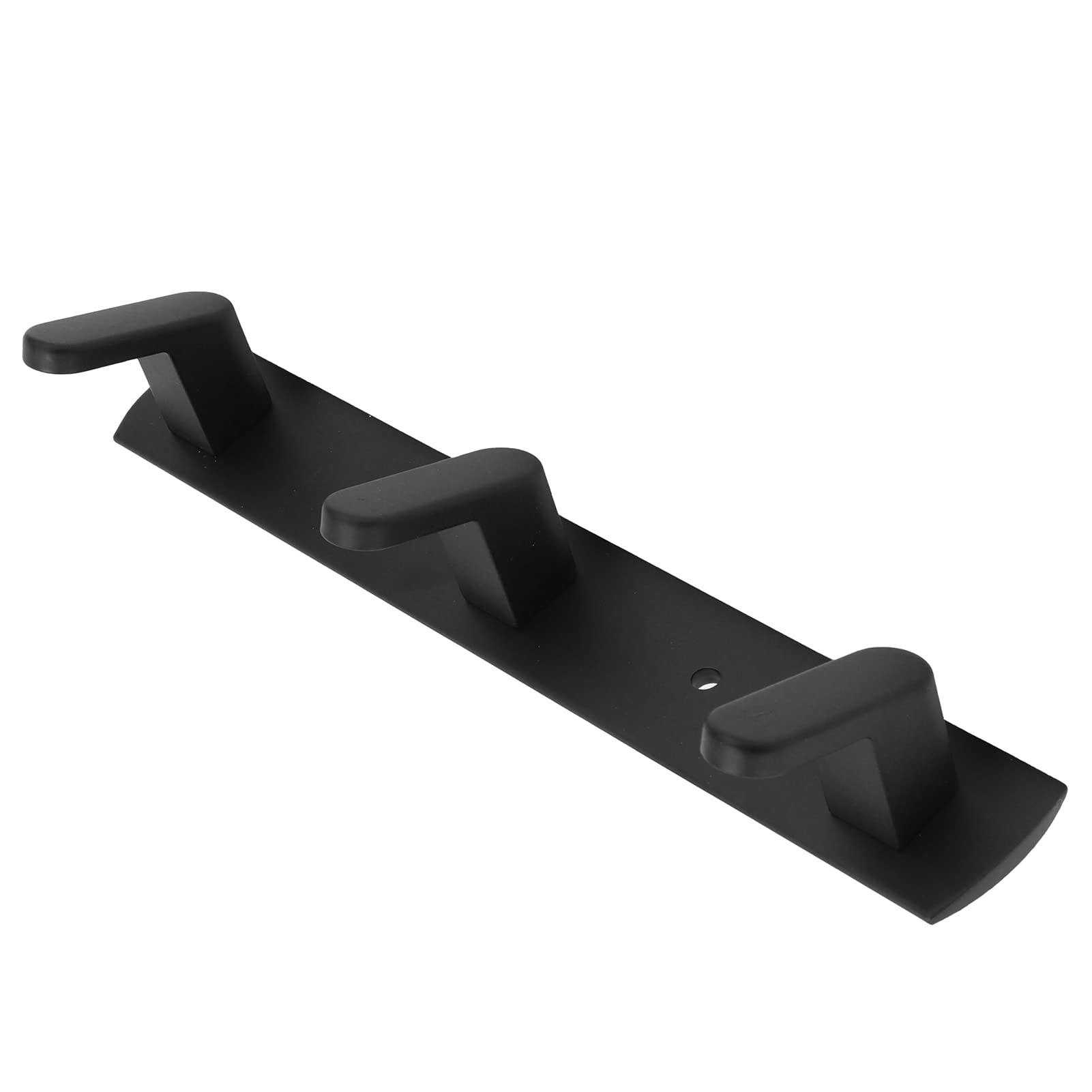 01 Row Hooks - Heavy Duty Wall Mounted Coat Rack, Rust-Resistant for Bathroom & Bedroom (23 x 7 x 5cm, 3 Hooks) - Perfect for Organizing Towels, Robes, Hats & Accessories
