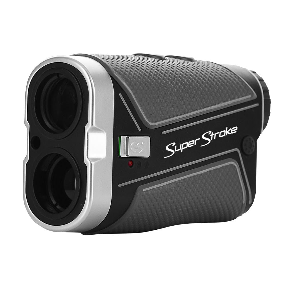SuperStroke Golf TXr-1000 Slope Laser Rangefinder with 7X Magnification | 1000+ Yard Range | Rechargeable Battery | Magnetic Cart Mount | Perfect for Golf Course Distance Measurement & Tournament Play