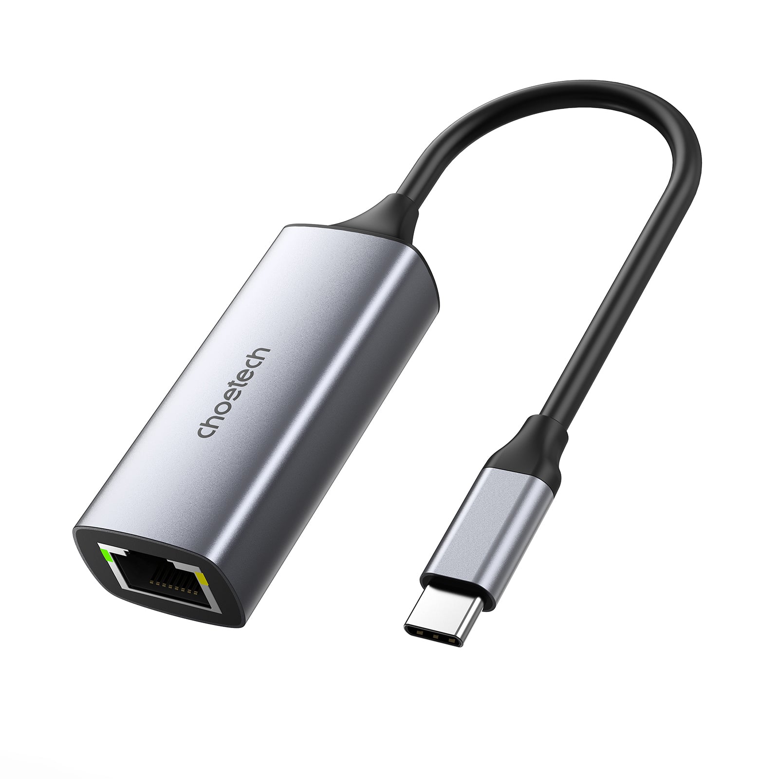 Choetech HUB R02 USB C to RJ45 2.5Gbps Ethernet Adapter - High-Speed Wired Internet for MacBook, iPad Pro & Gaming Laptops