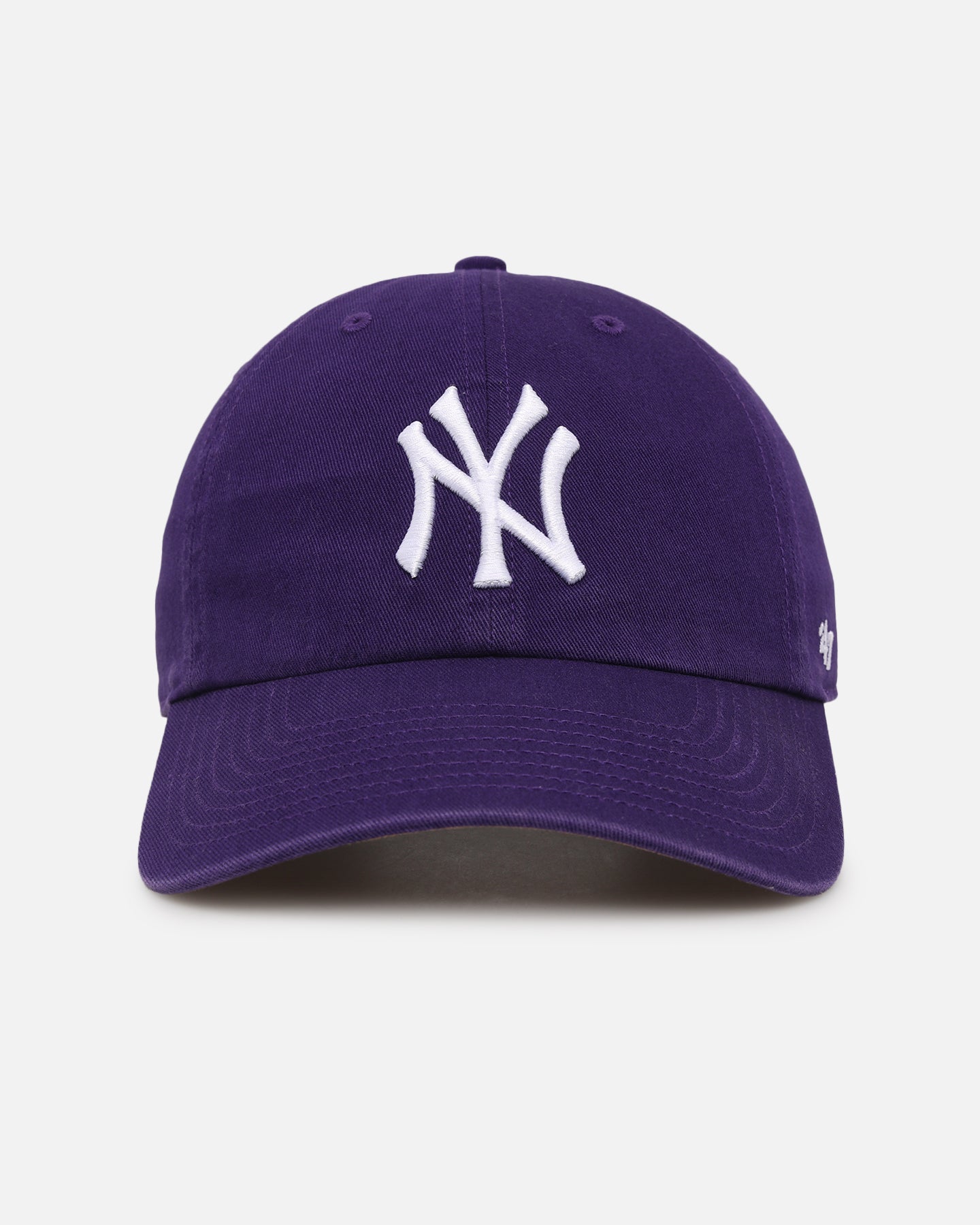 New York Yankees 'Yankees Colour Wheel' 47 Clean Up Adjustable Strapback Cap - Purple | Official MLB Licensed Baseball Hat for Men & Women | Perfect for Games, Fan Gear & Streetwear Fashion