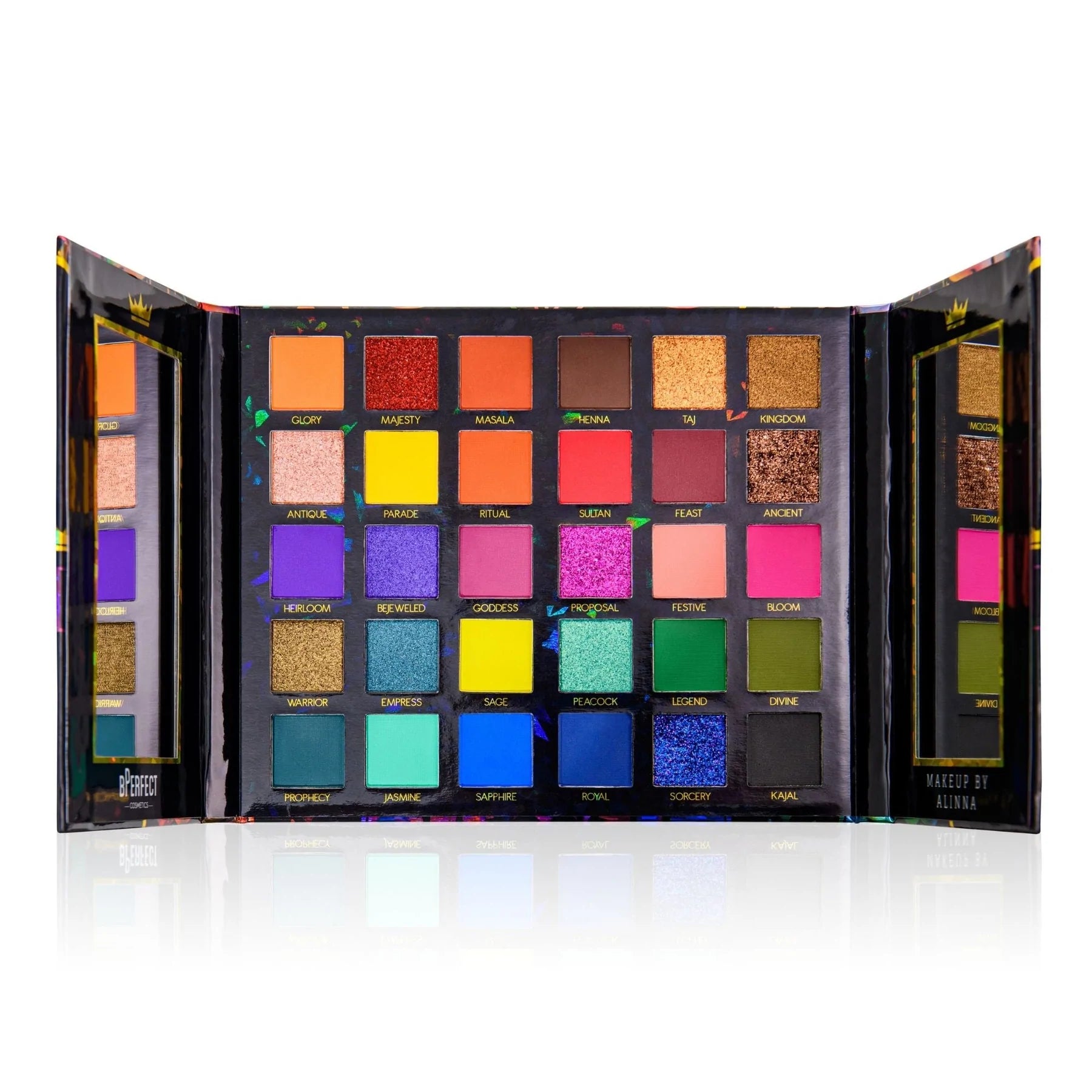 Reign Palette - Alinna x BPerfect Professional Makeup Eyeshadow Palette | Perfect for Party, Night Out & Special Occasion Looks