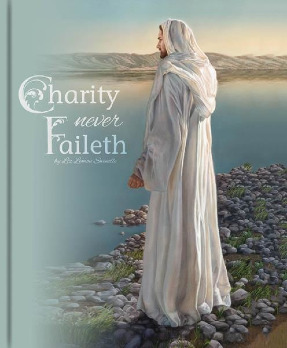 Charity Never Faileth Book - Inspirational Christian Gift for Women & Men - Perfect for Bible Study, Church Groups & Personal Devotion