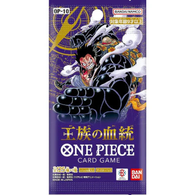 One Piece OP-10 Japanese Anime Booster Box - Collectible Trading Cards for Anime Fans & Card Game Players - Perfect for Gifts, Tournaments, and Display