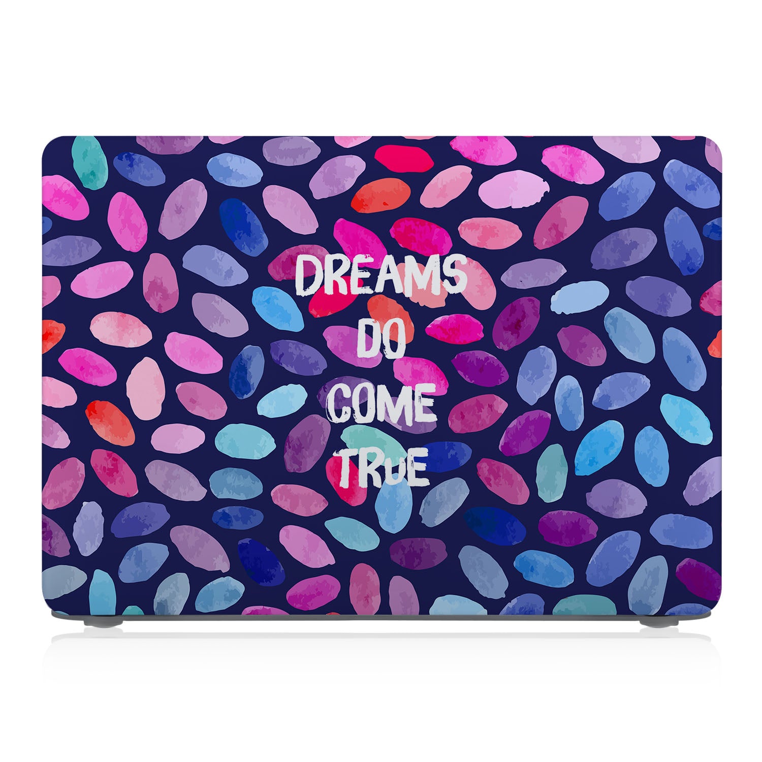 MacBook Case with Inspirational 'Dreams Do Come True' Quote - Durable Protective Cover for MacBook Air/Pro - Perfect for Work, School & Travel
