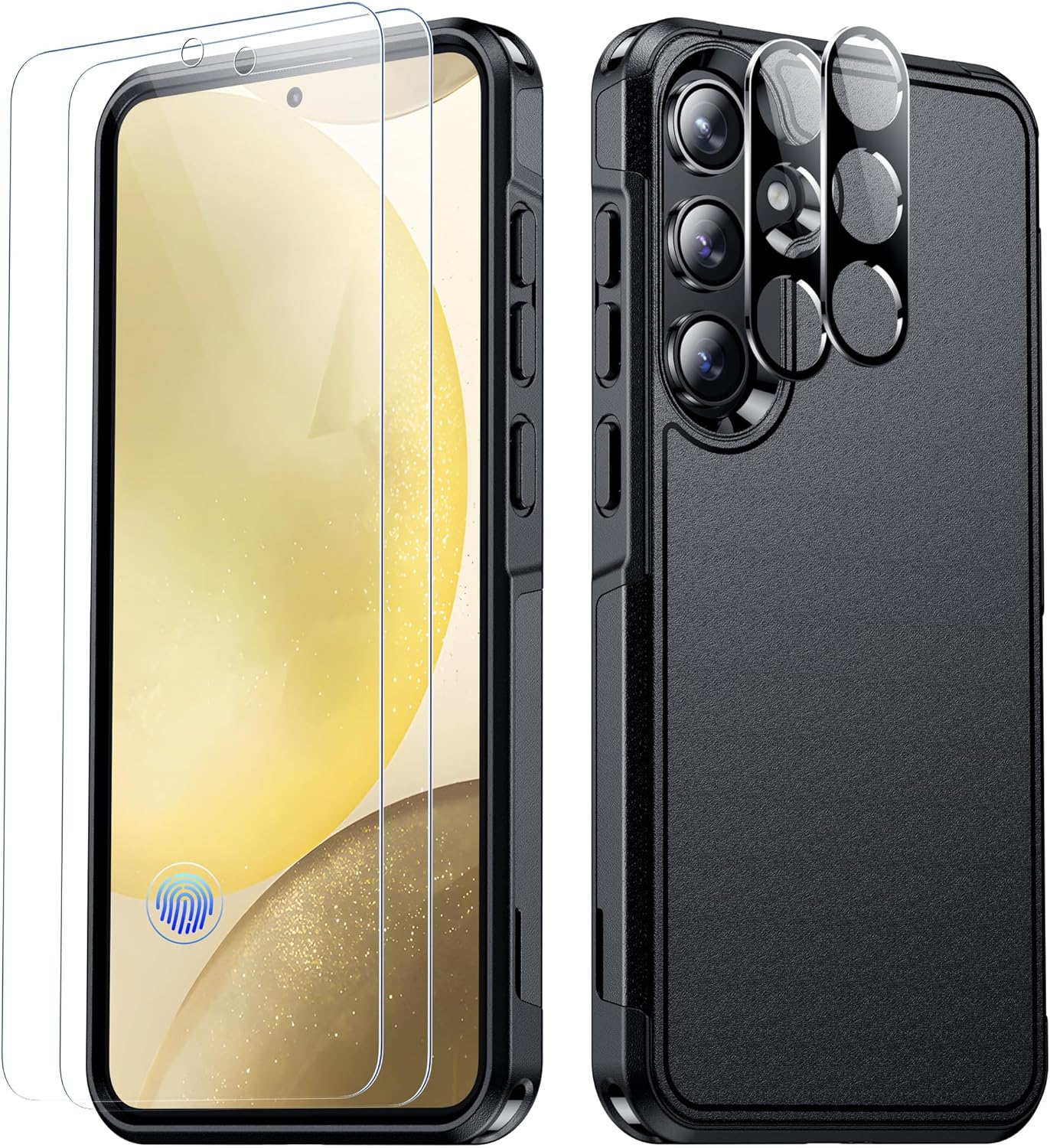 Samsung Galaxy S24 Heavy Duty Shockproof Case - Rugged Protective Cover for Drops & Bumps - Perfect for Outdoor, Work & Travel Use