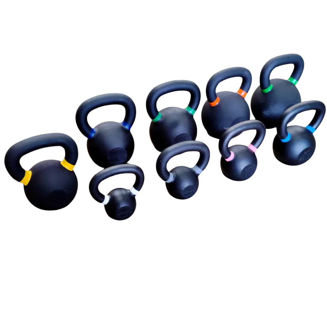 Premium Kettlebells for Home Gym - High-Quality Cast Iron Weight for Strength Training, CrossFit & Fitness Workouts - Perfect for Beginners & Professionals