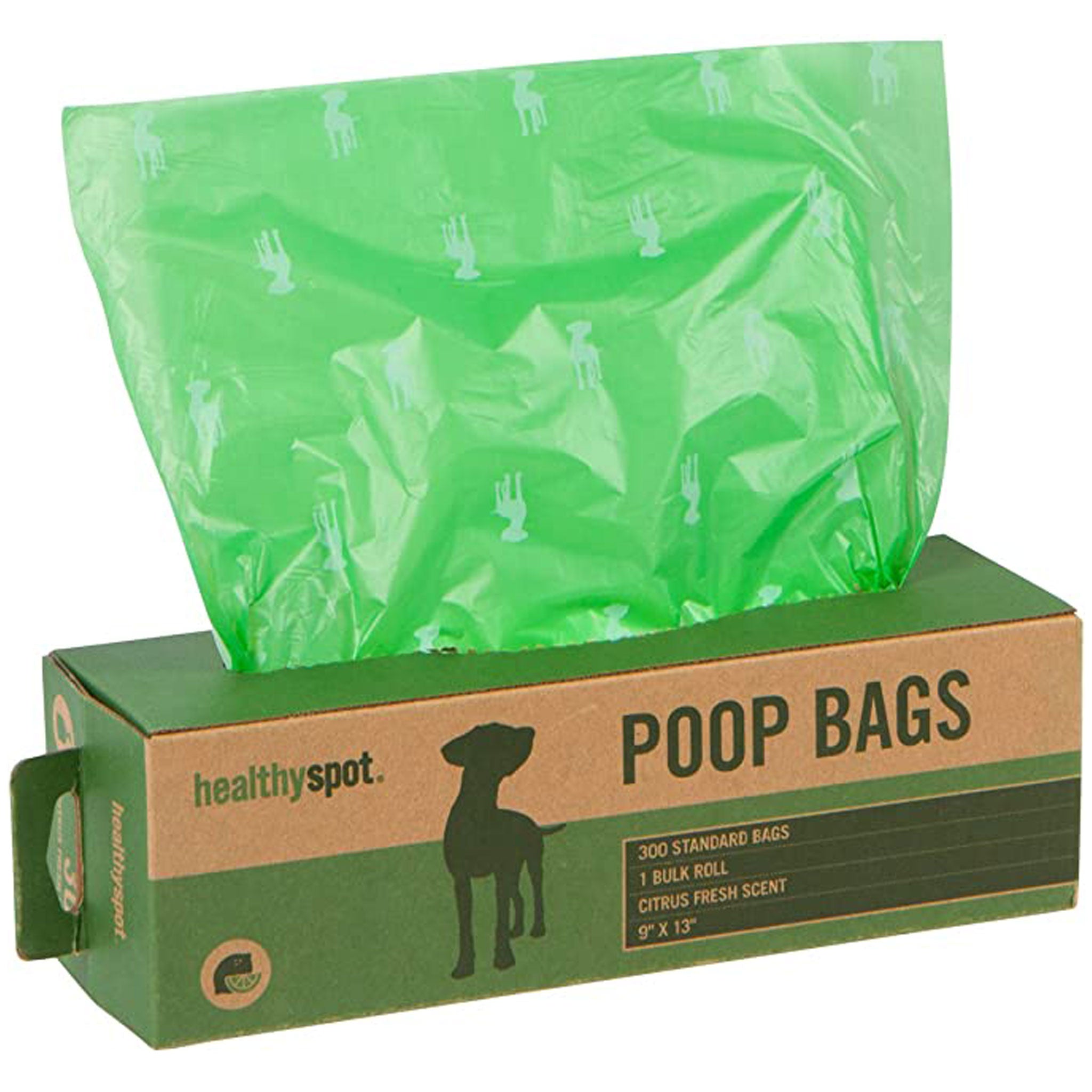 Eco-Friendly Scented Poop Bags for Dogs - 300 Count Roll | Biodegradable Waste Bags for Easy Cleanup During Walks, Park Visits & Travel